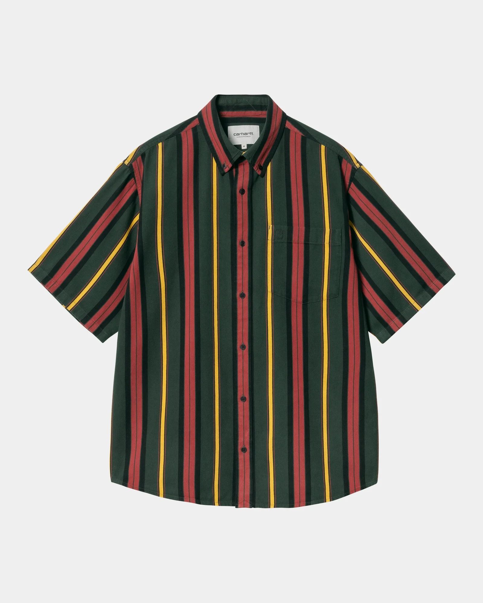 Jarrell Stripe Shirt | Conifer / Black