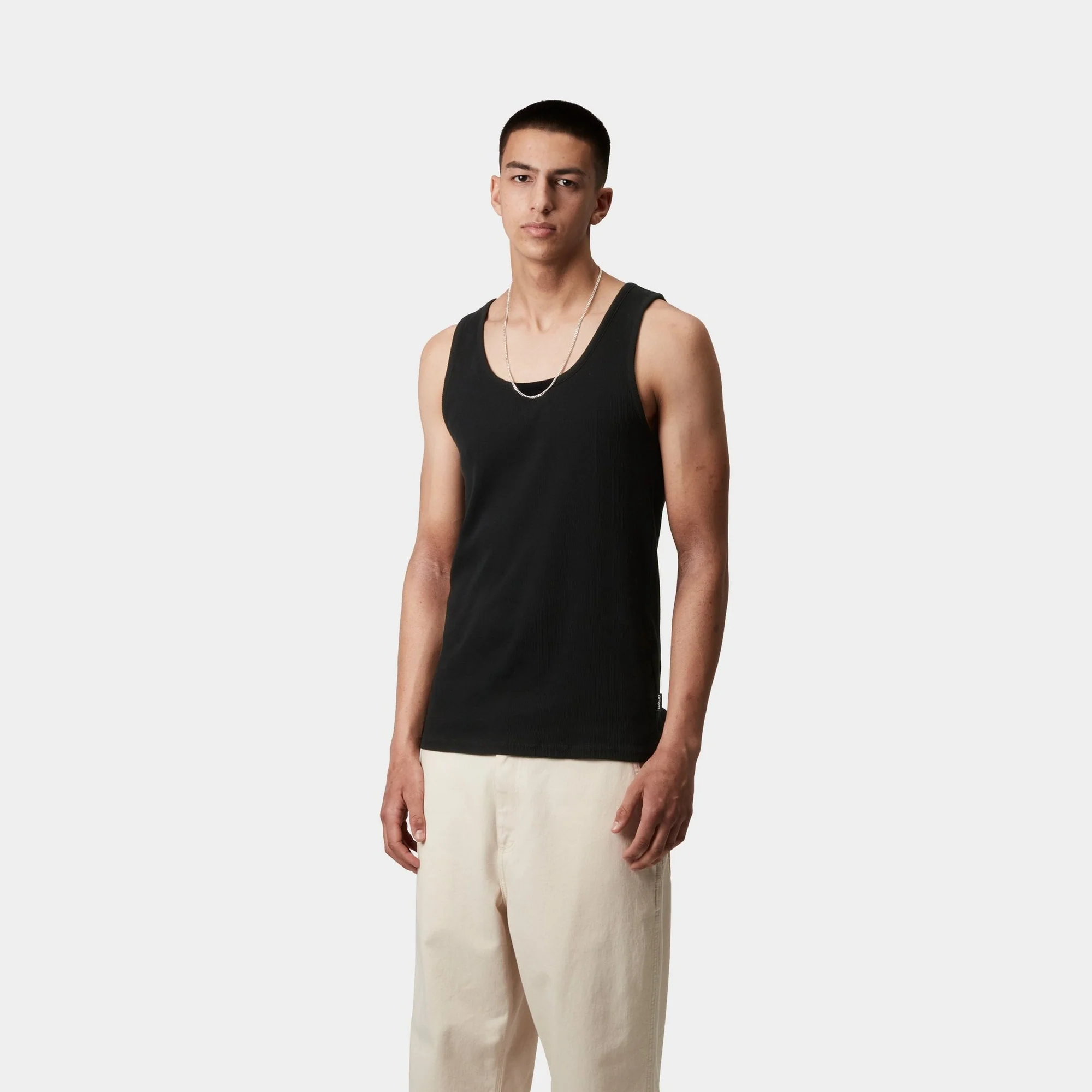 A-Shirt (2 Pack) | Black + Black