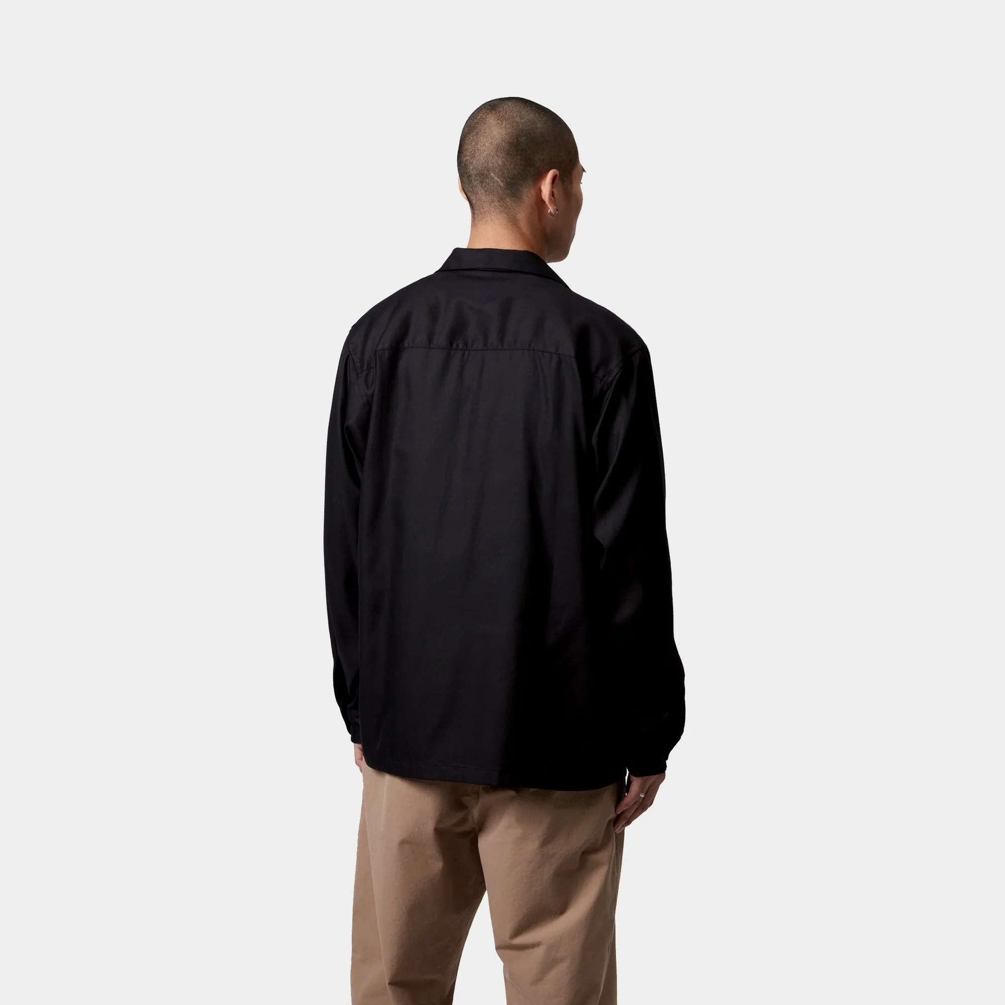 Delaney Shirt | Black / Silver Pine