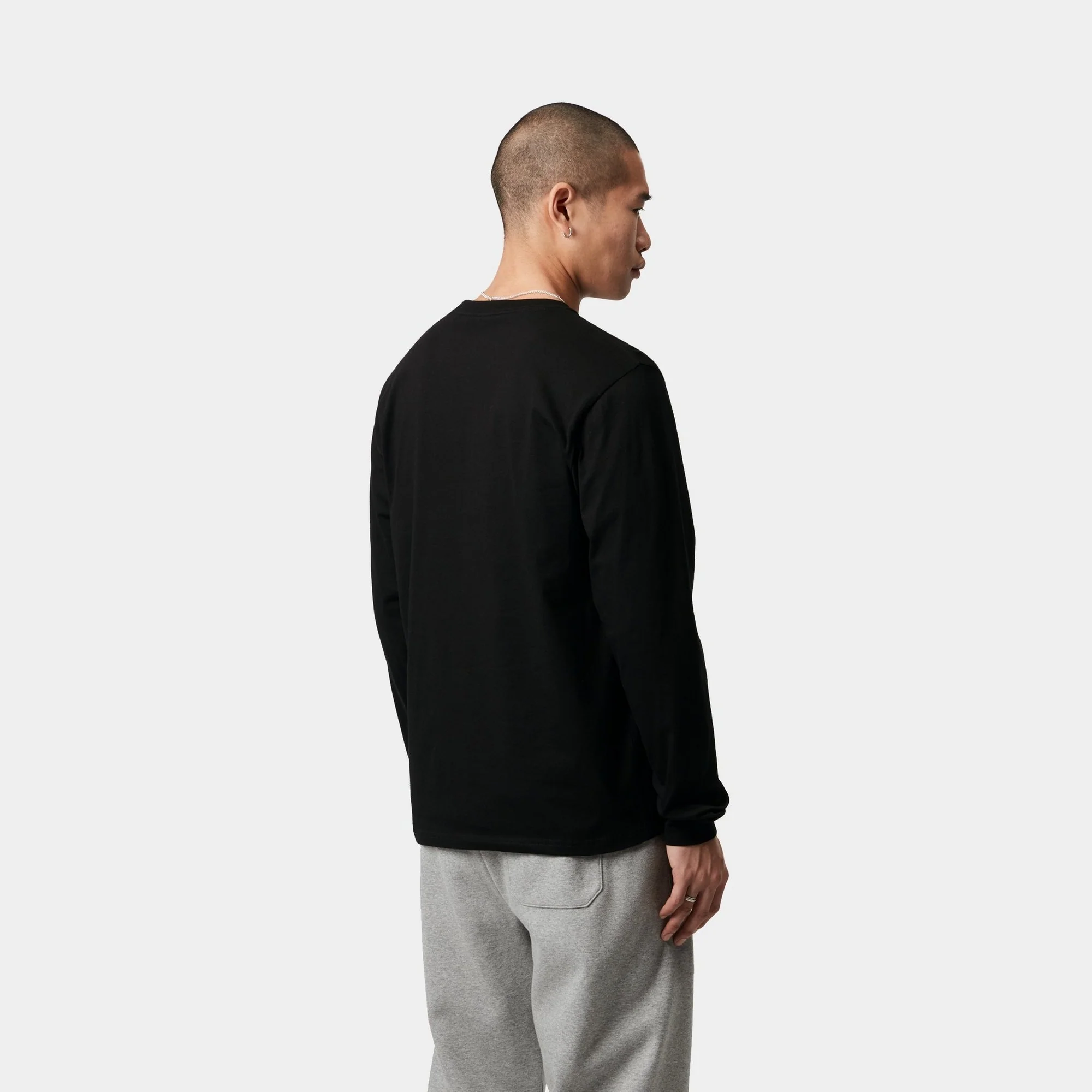 Base Long Sleeve T-Shirt | Black