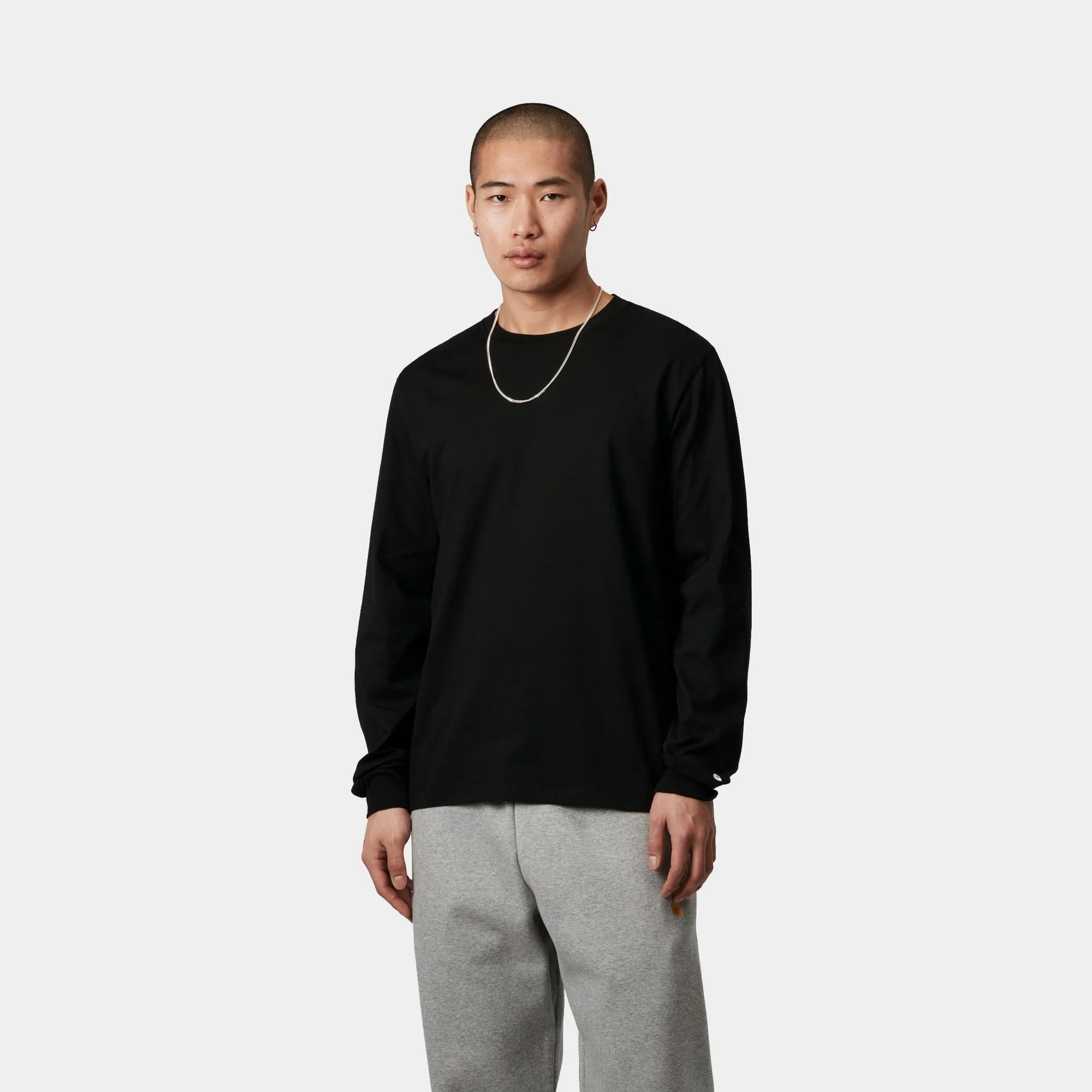 Base Long Sleeve T-Shirt | Black