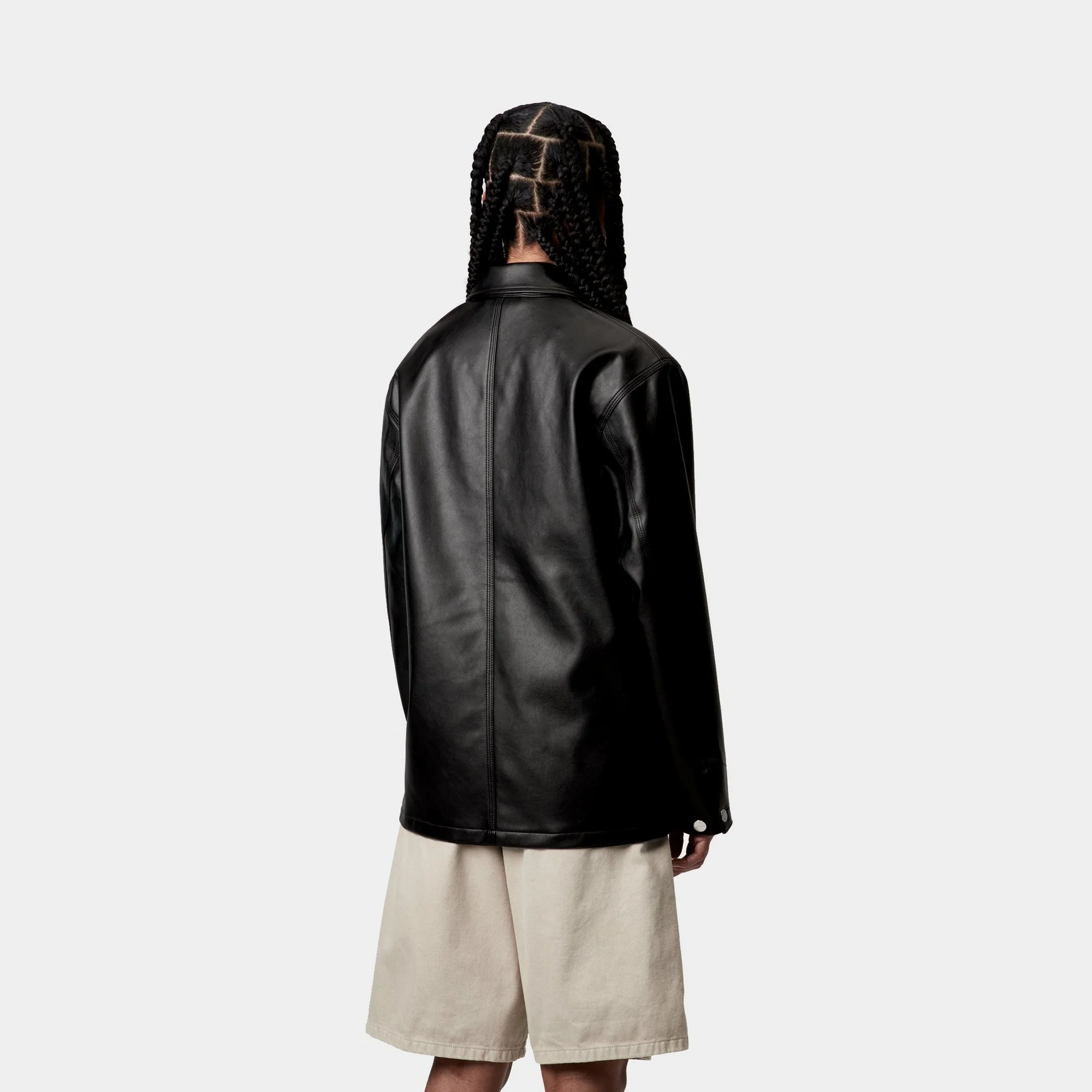 Women’s Michigan Jacket - PU Leather | Black