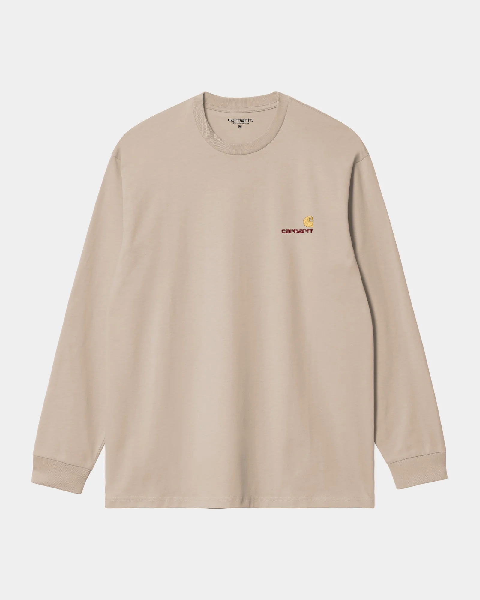 American Script Long Sleeve T-Shirt | Fleur De Sel