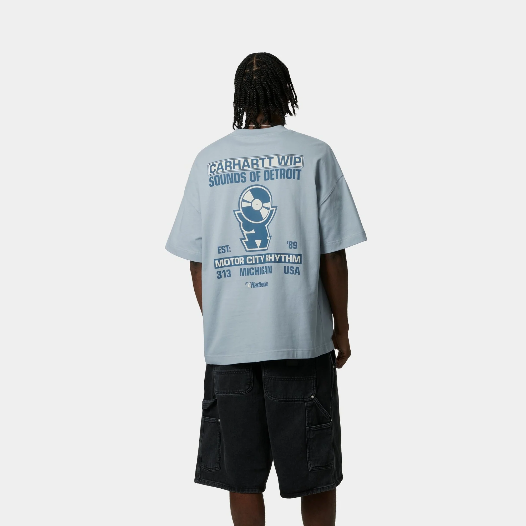 Harttronix T-Shirt | Frosted Blue