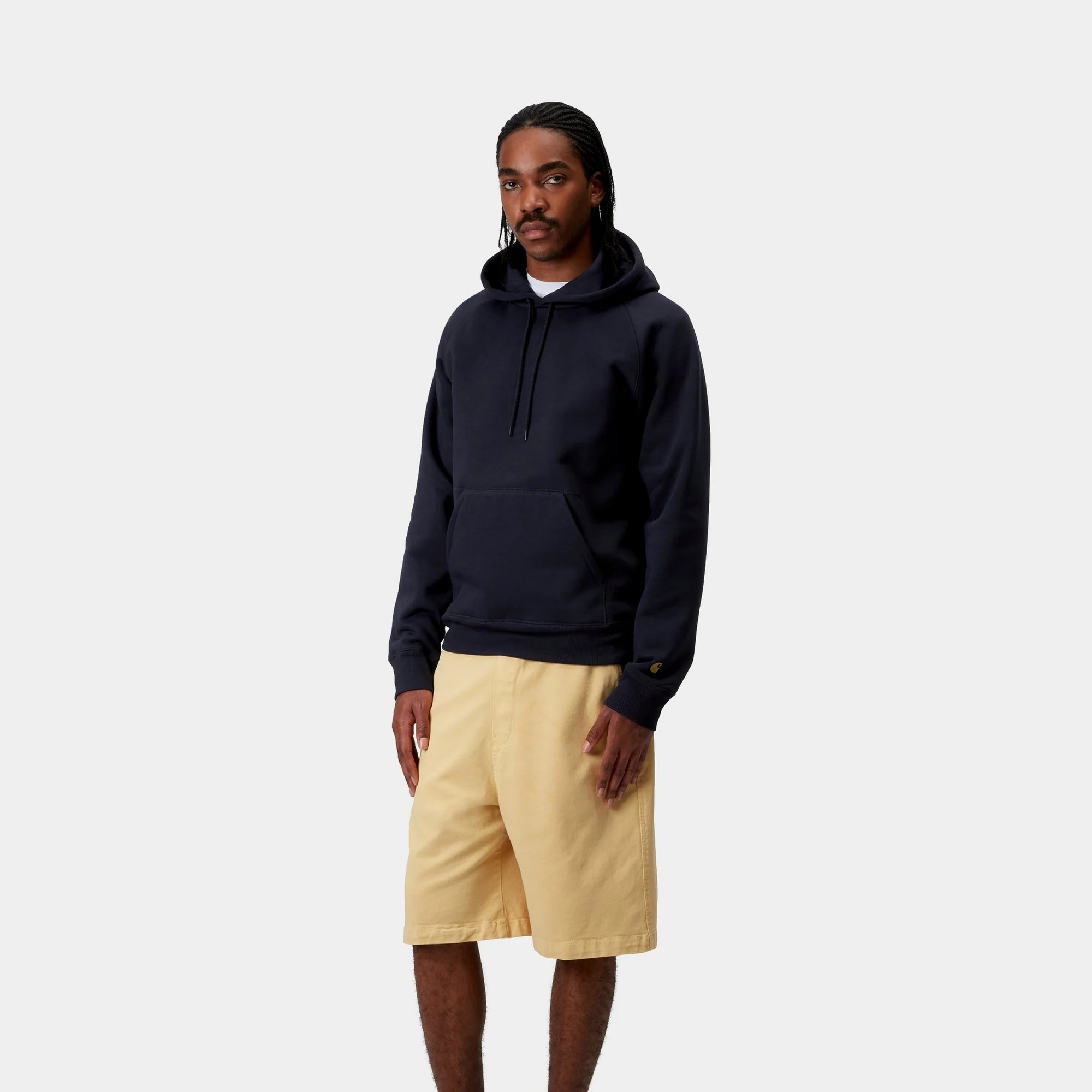 Hooded Chase Sweatshirt | Dark Navy