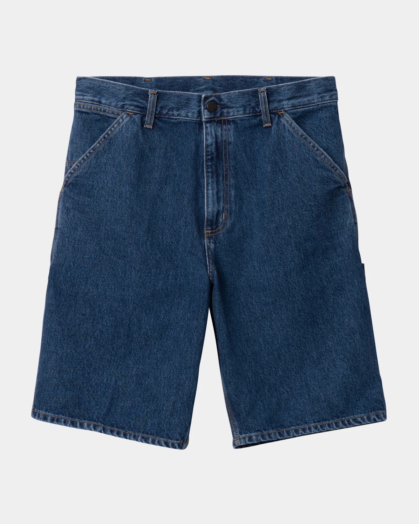 Single Knee Short - Denim | Blue (stone washed)