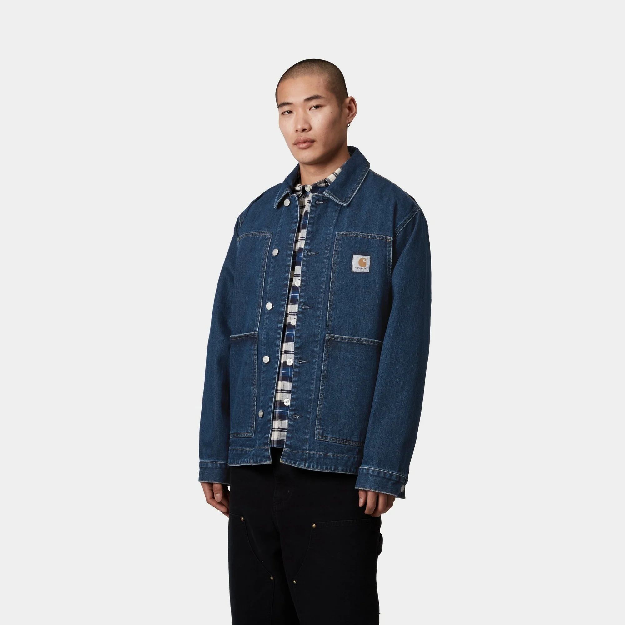 OG Double Front Jacket | Blue (stone washed)