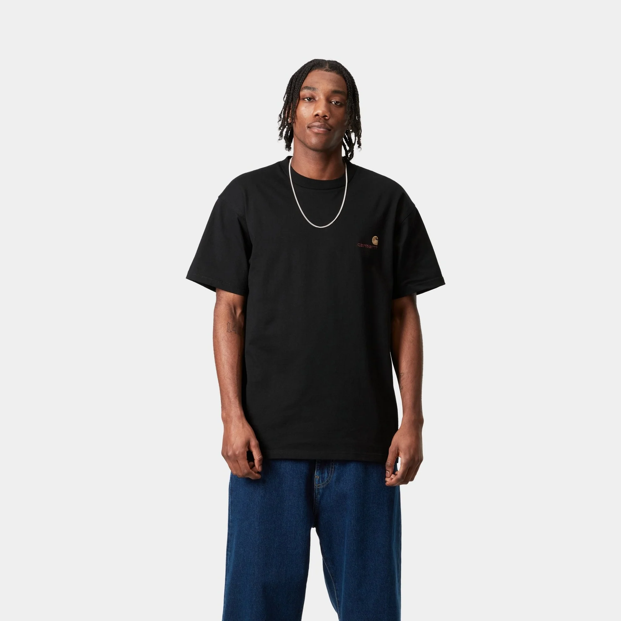 American Script T-Shirt | Black