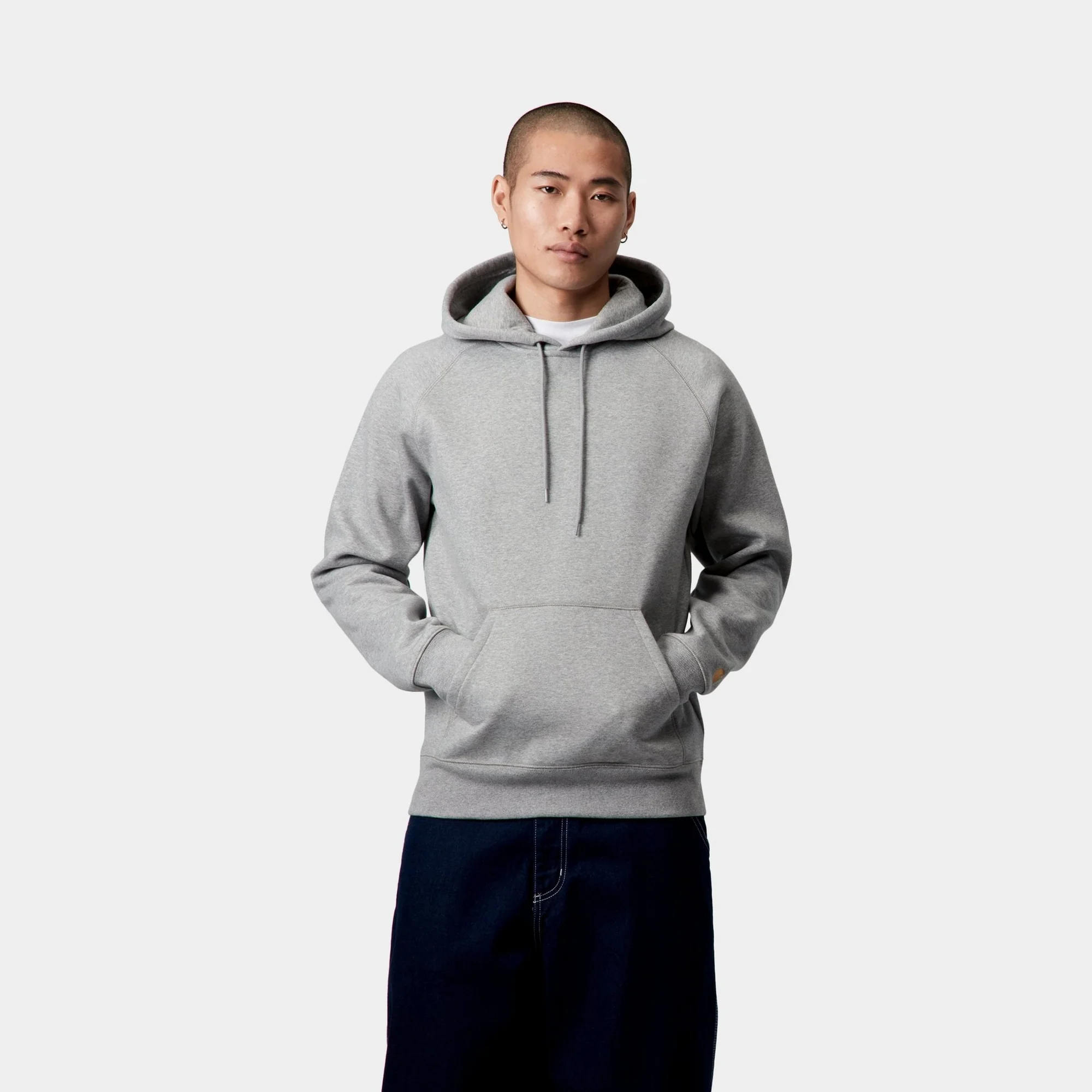 Hooded Chase Sweatshirt | Grey Heather