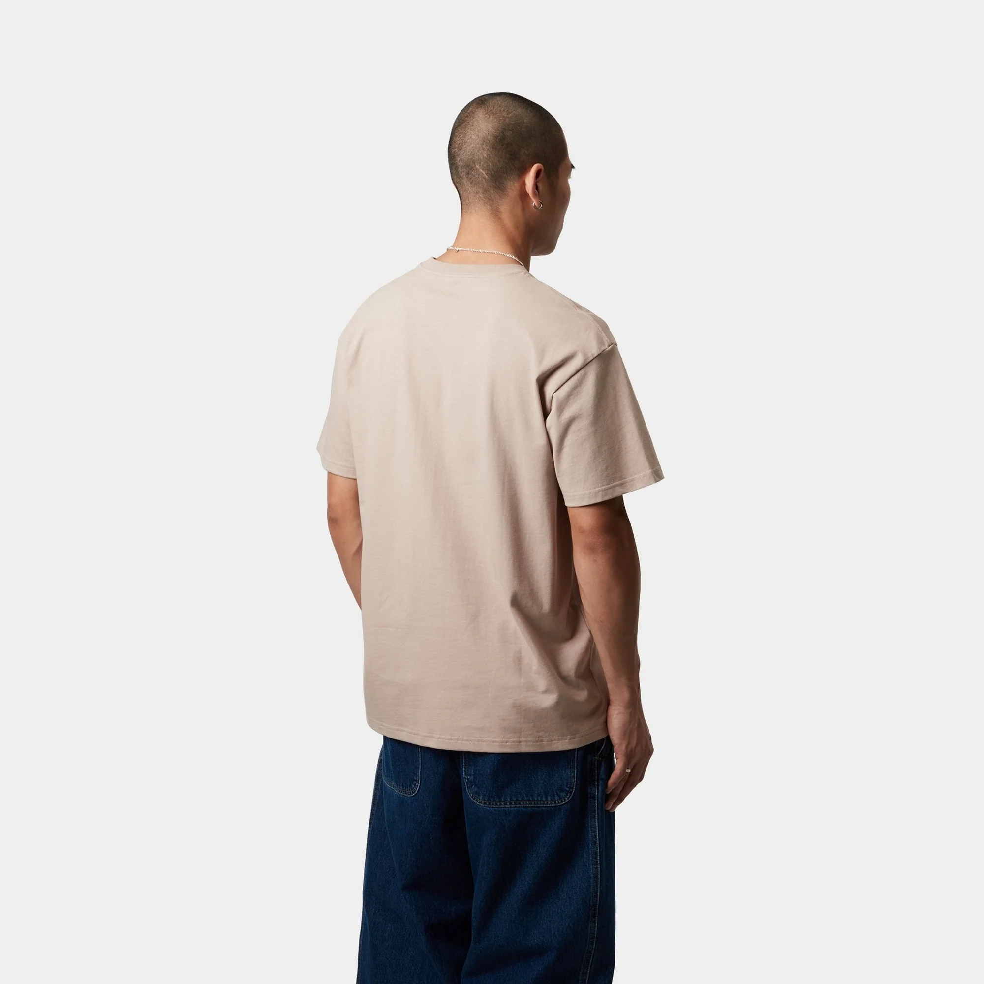 Chase T-Shirt | Dusky Beige