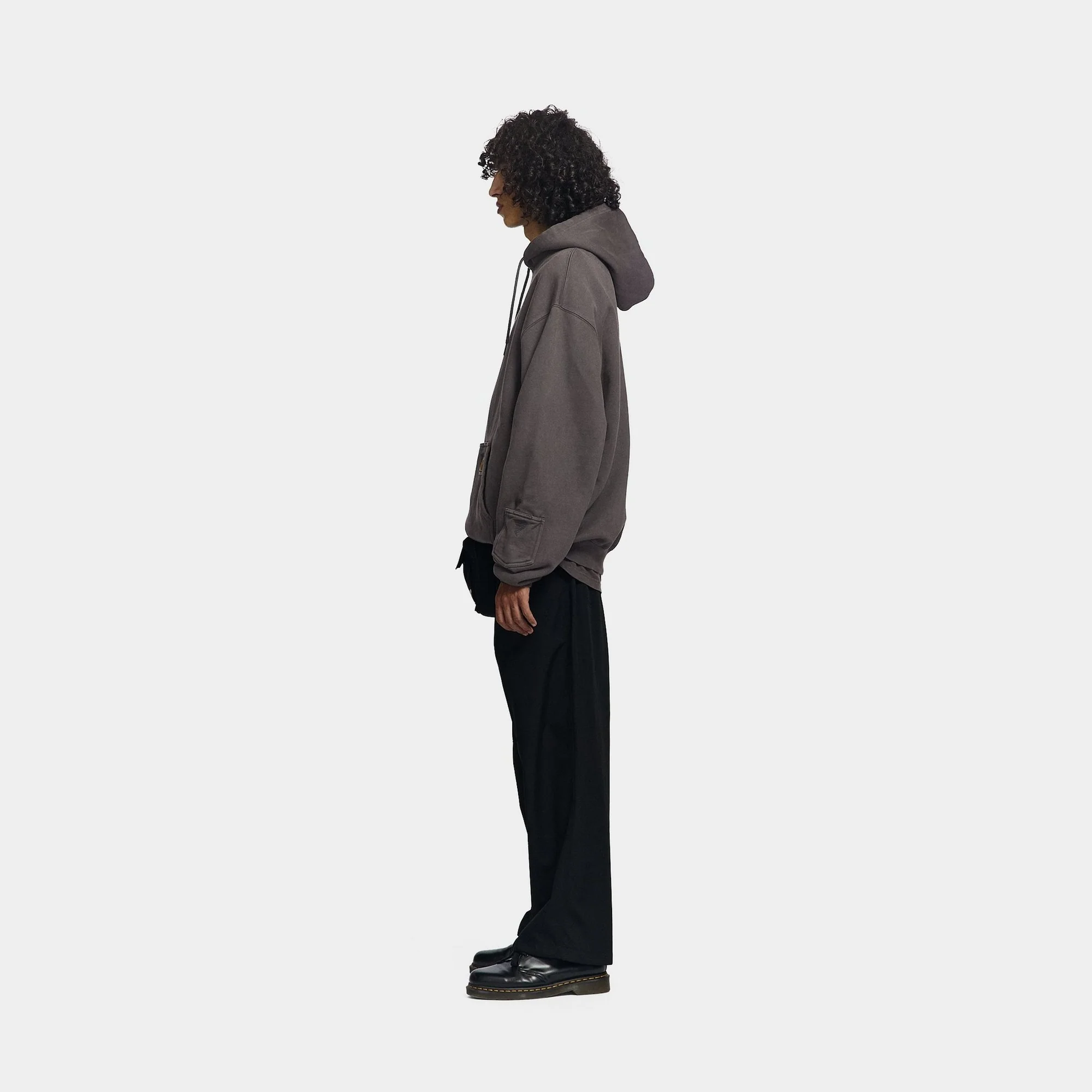 Carhartt WIP x INVINCIBLE Hooded Pigment Dyed Sweatshirt | Soot