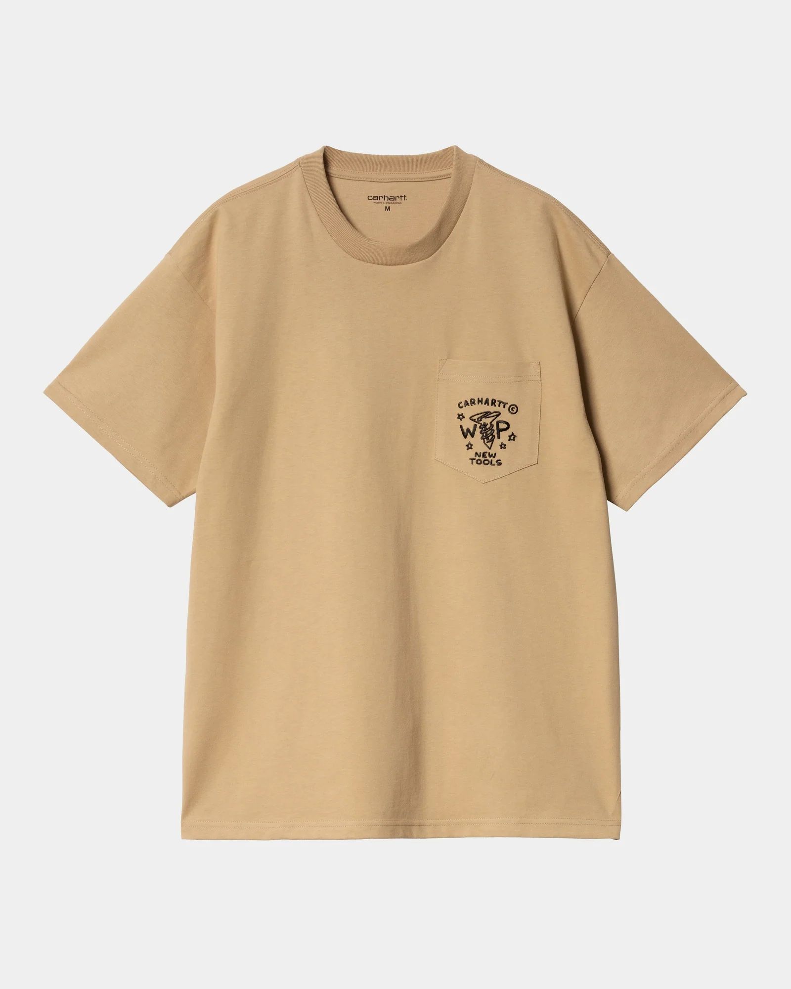 Fragments Pocket T-Shirt | Dusty Hamilton Brown / Black