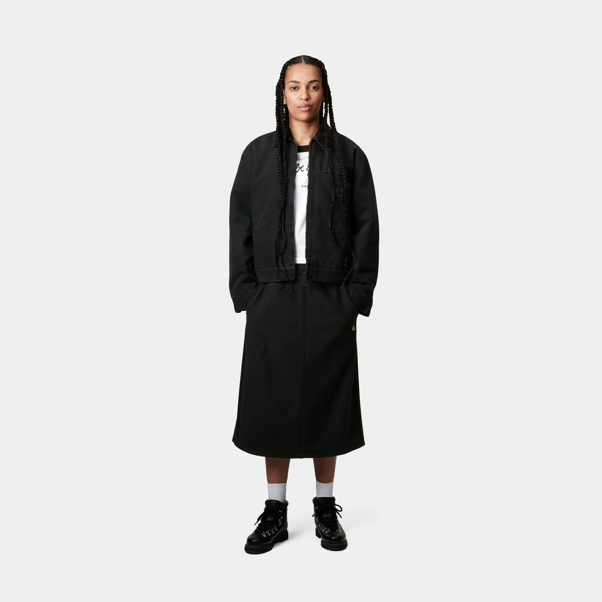 Women’s Dayton Jacket | Black (stone canvas)