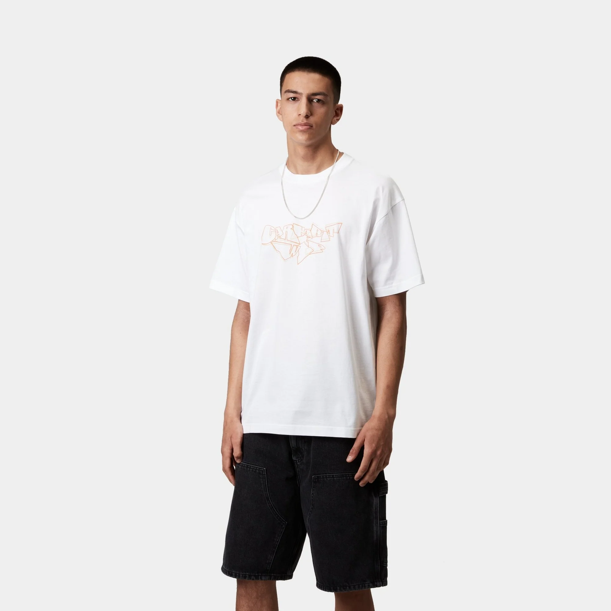 Screwed Up Script T-Shirt | White