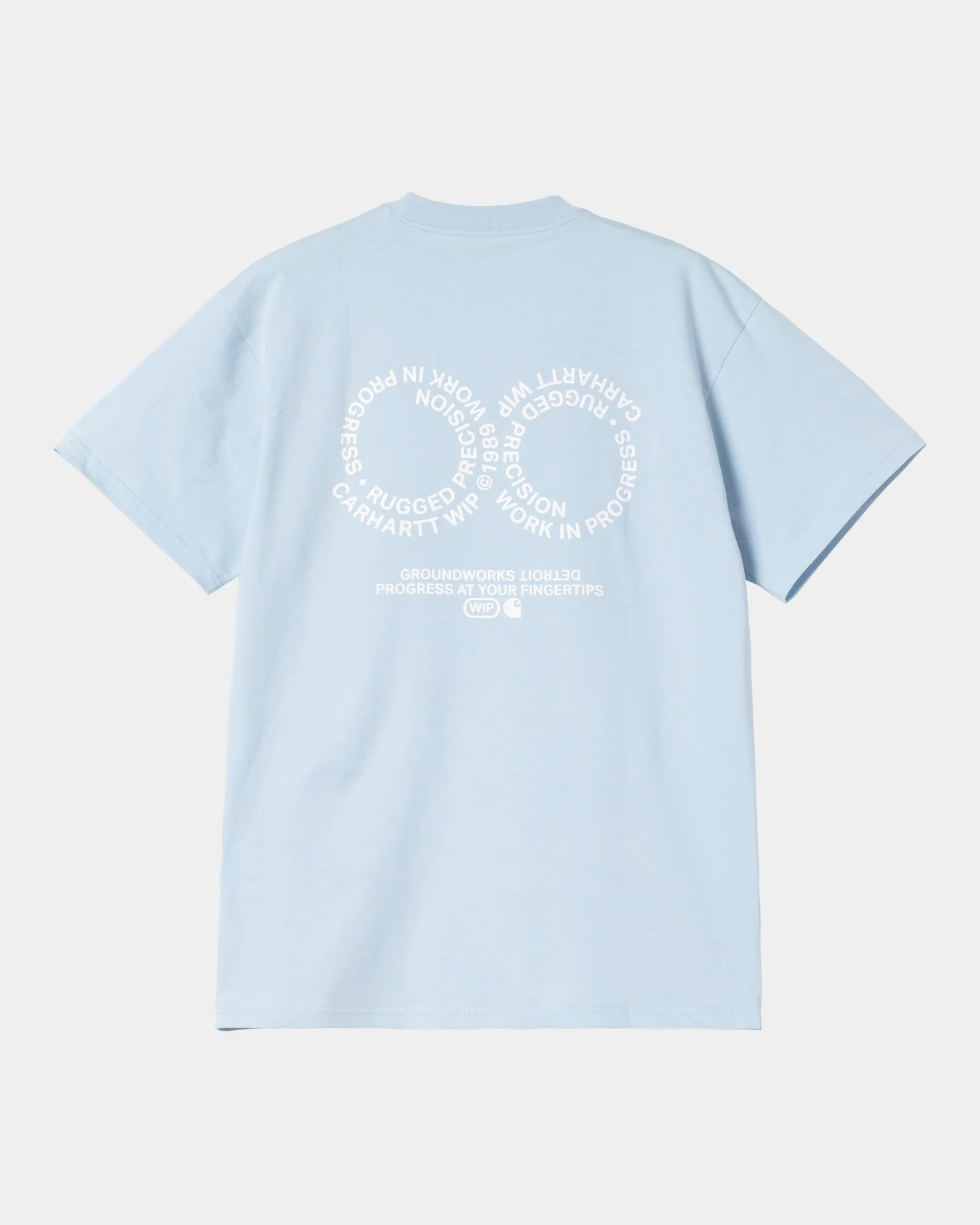 Rotation T-Shirt | Air Sky / White