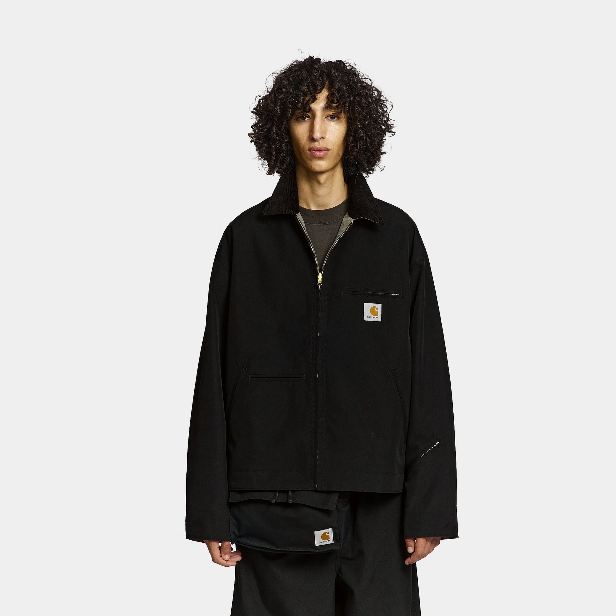 Carhartt WIP x INVINCIBLE Reversible Detroit Jacket Max | Black / Sage Green