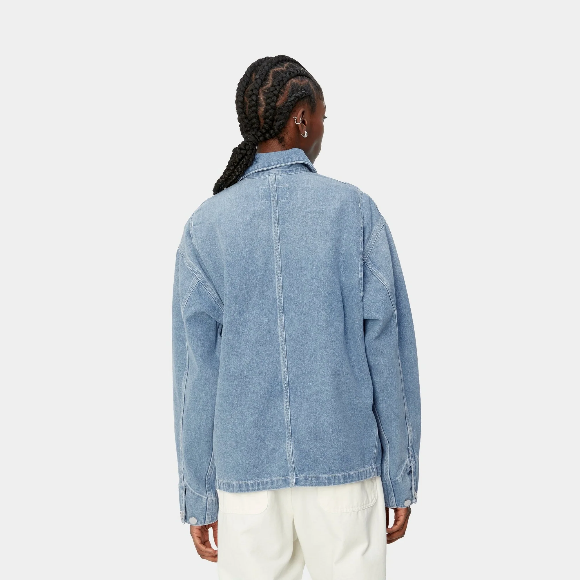 Women's OG Michigan Coat (Spring) - Denim | Blue (light true washed)
