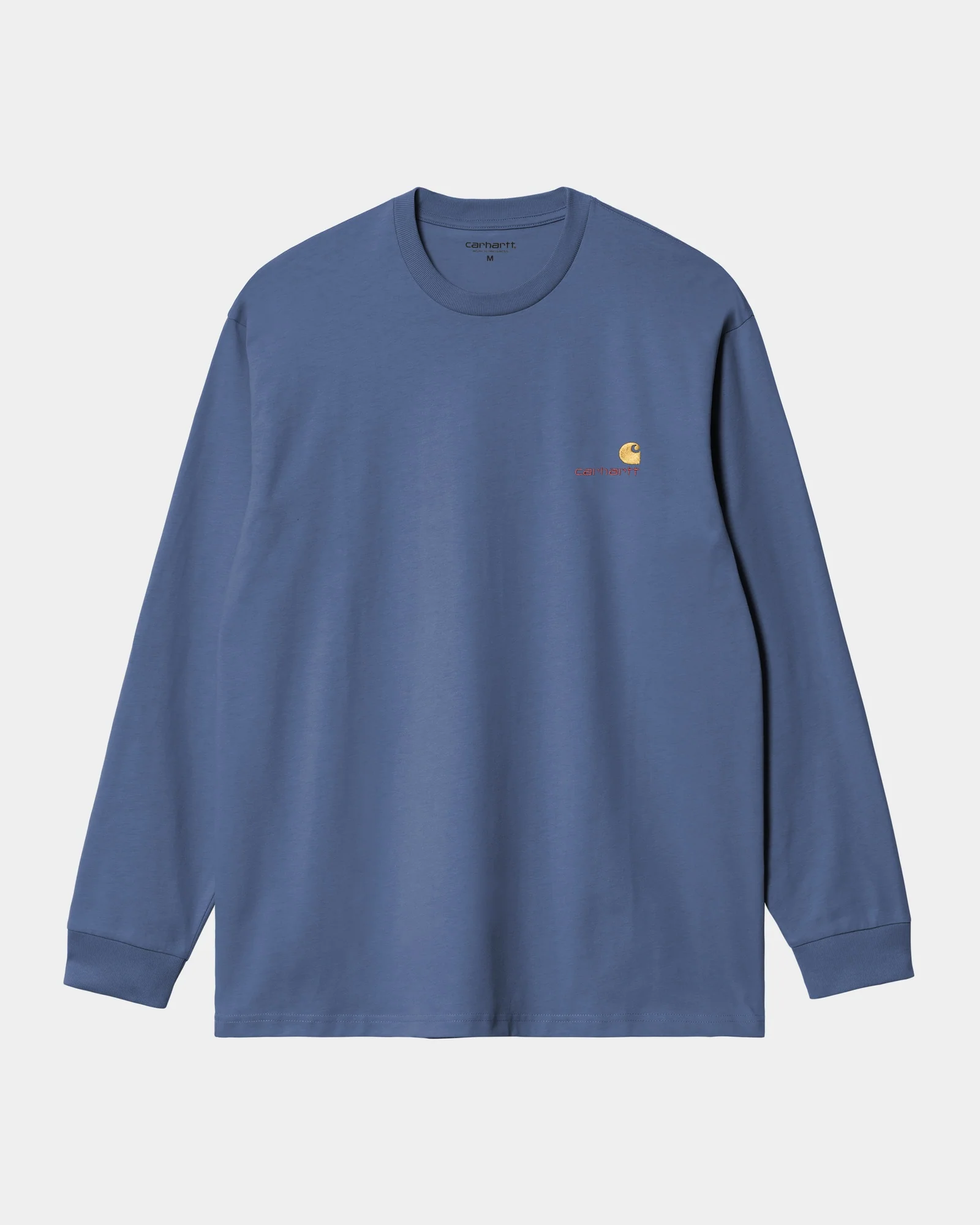American Script Long Sleeve T-Shirt | Blue Iris