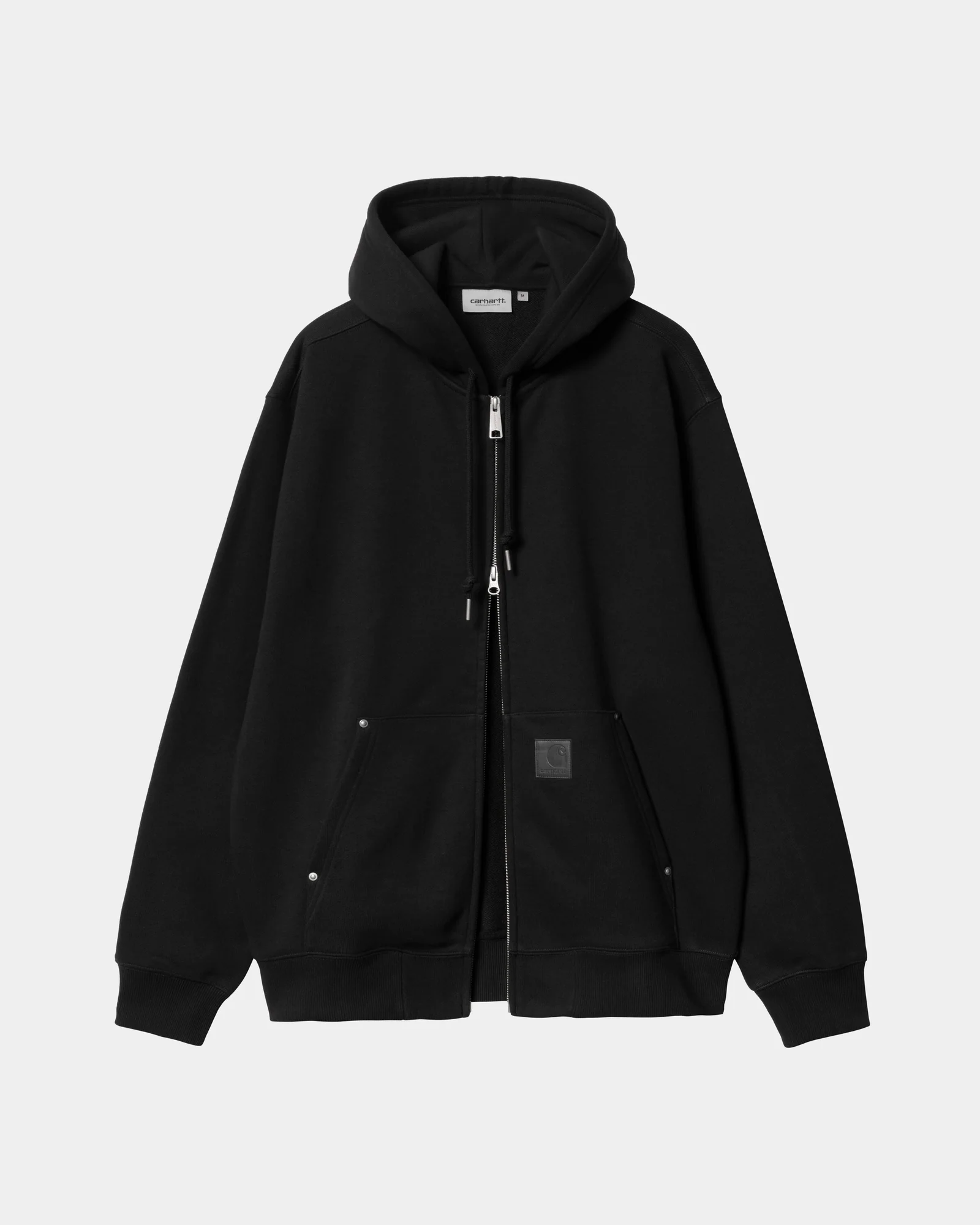 Hooded Eldon Sweatshirt Jacket | Black