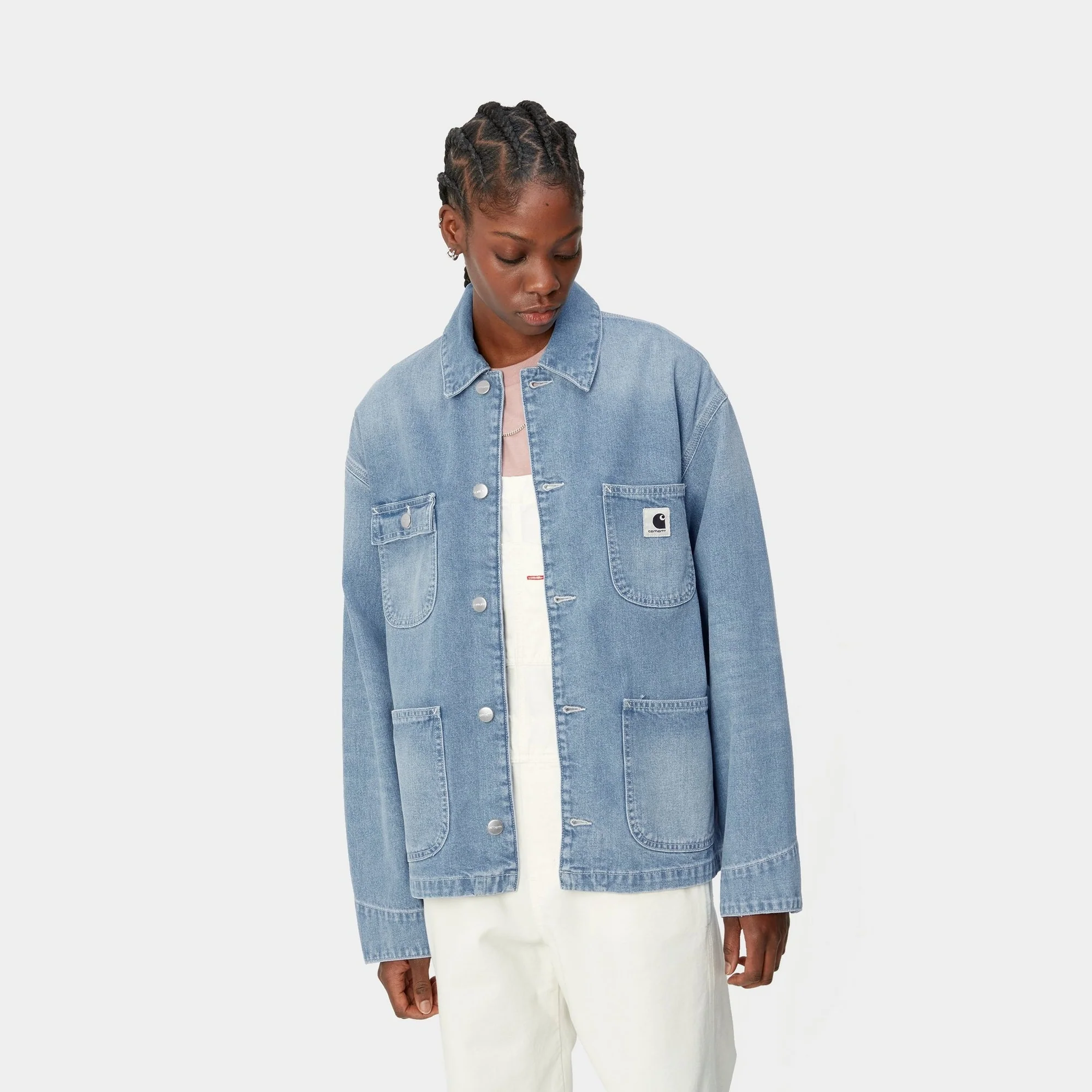 Women's OG Michigan Coat (Spring) - Denim | Blue (light true washed)