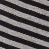 Verner Stripe Pocket T-Shirt | Black / Dark Grey Heather