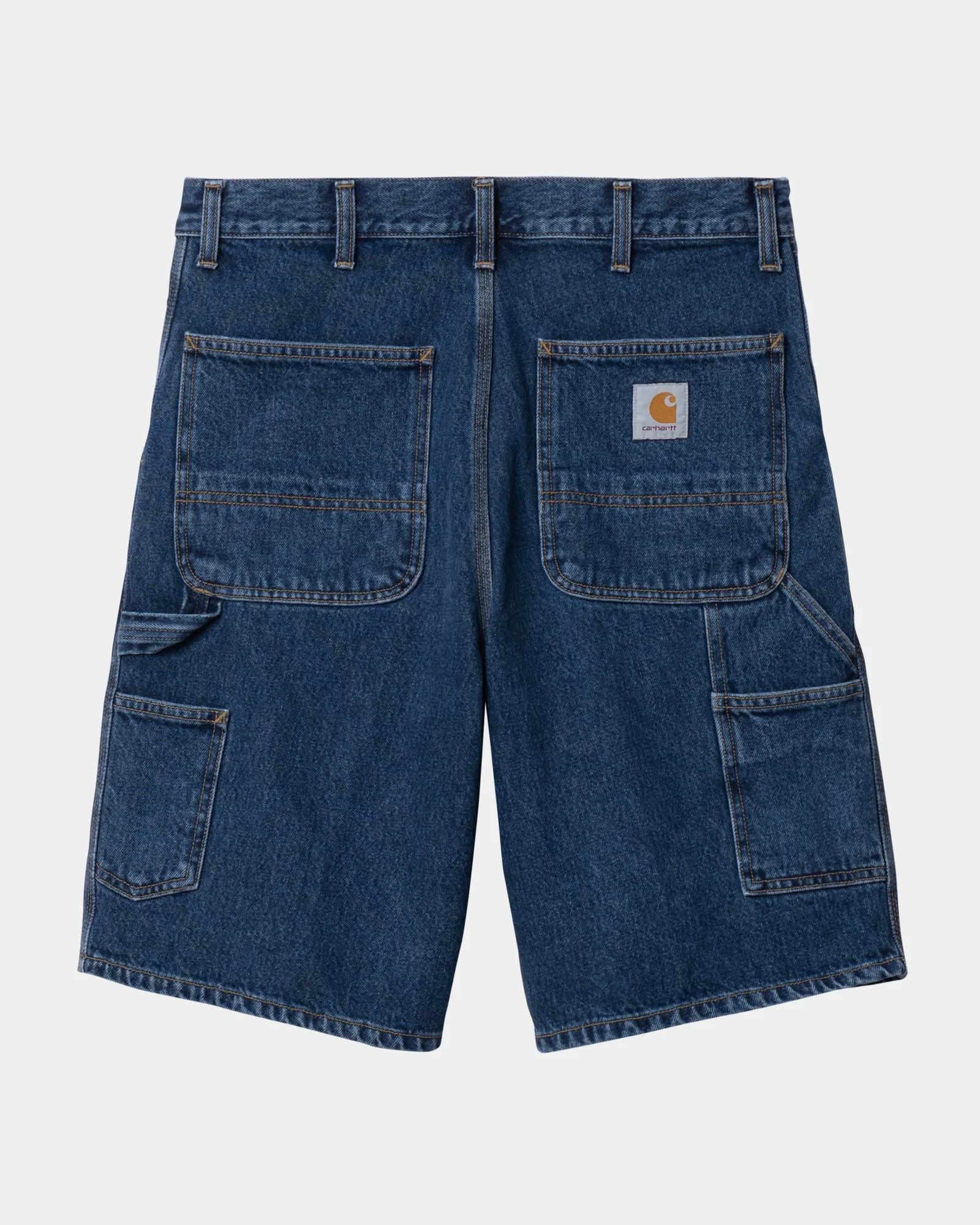 Single Knee Short - Denim | Blue (stone washed)