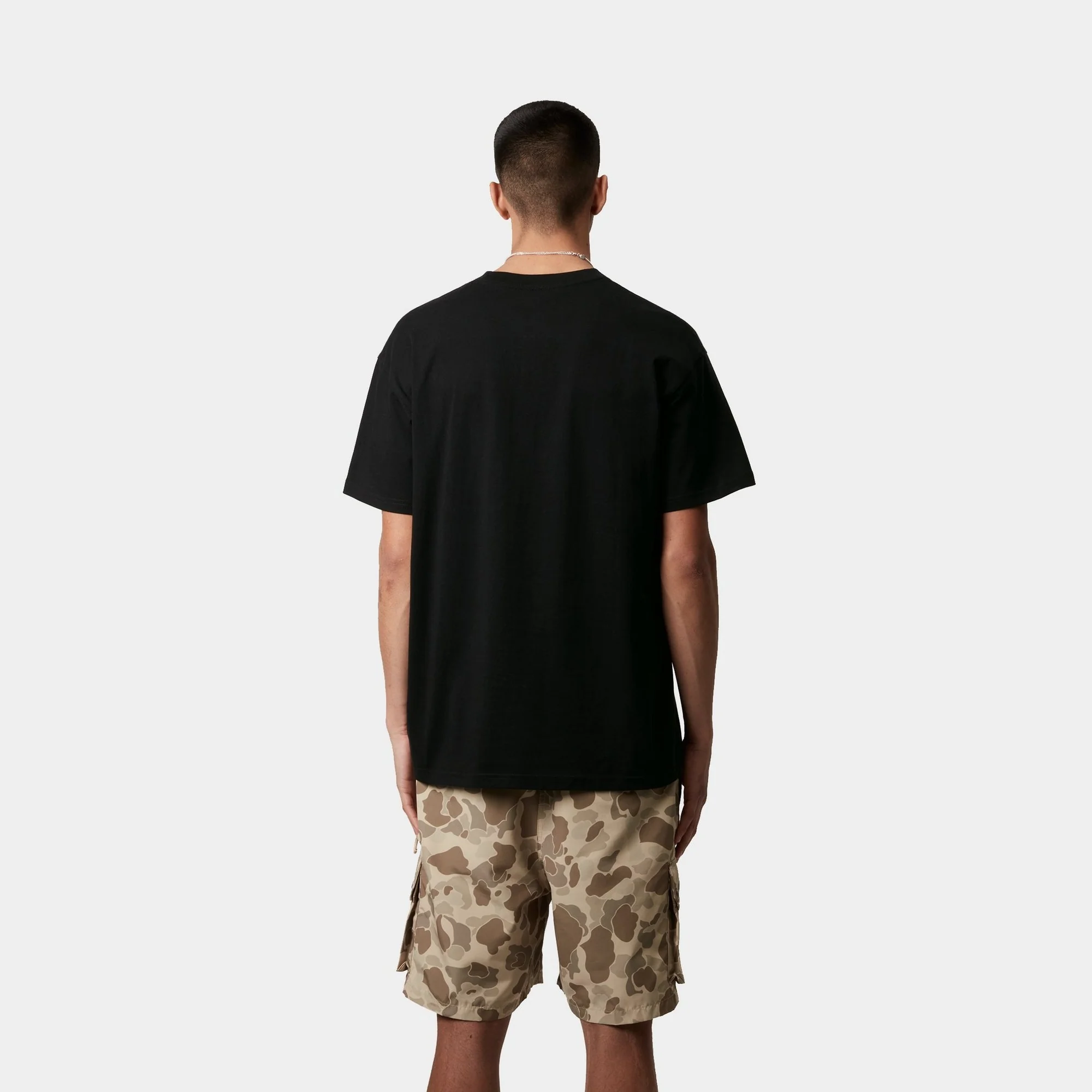 Pocket Heart T-Shirt | Black / Red