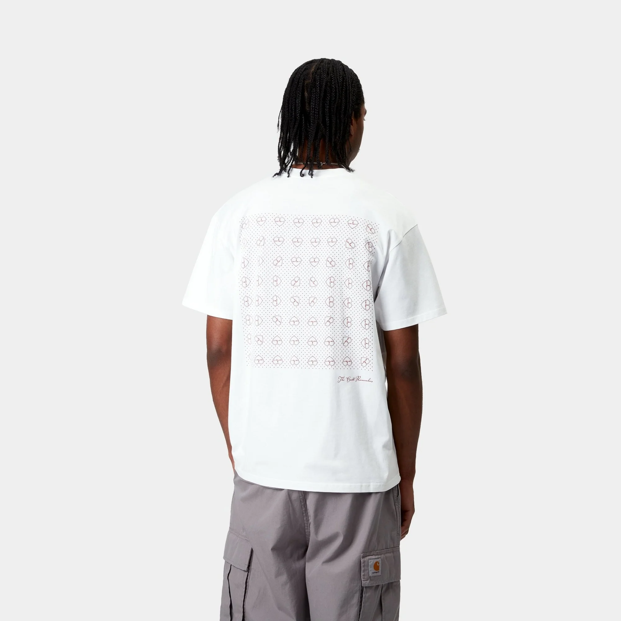 Furoshiki T-Shirt | White / Red
