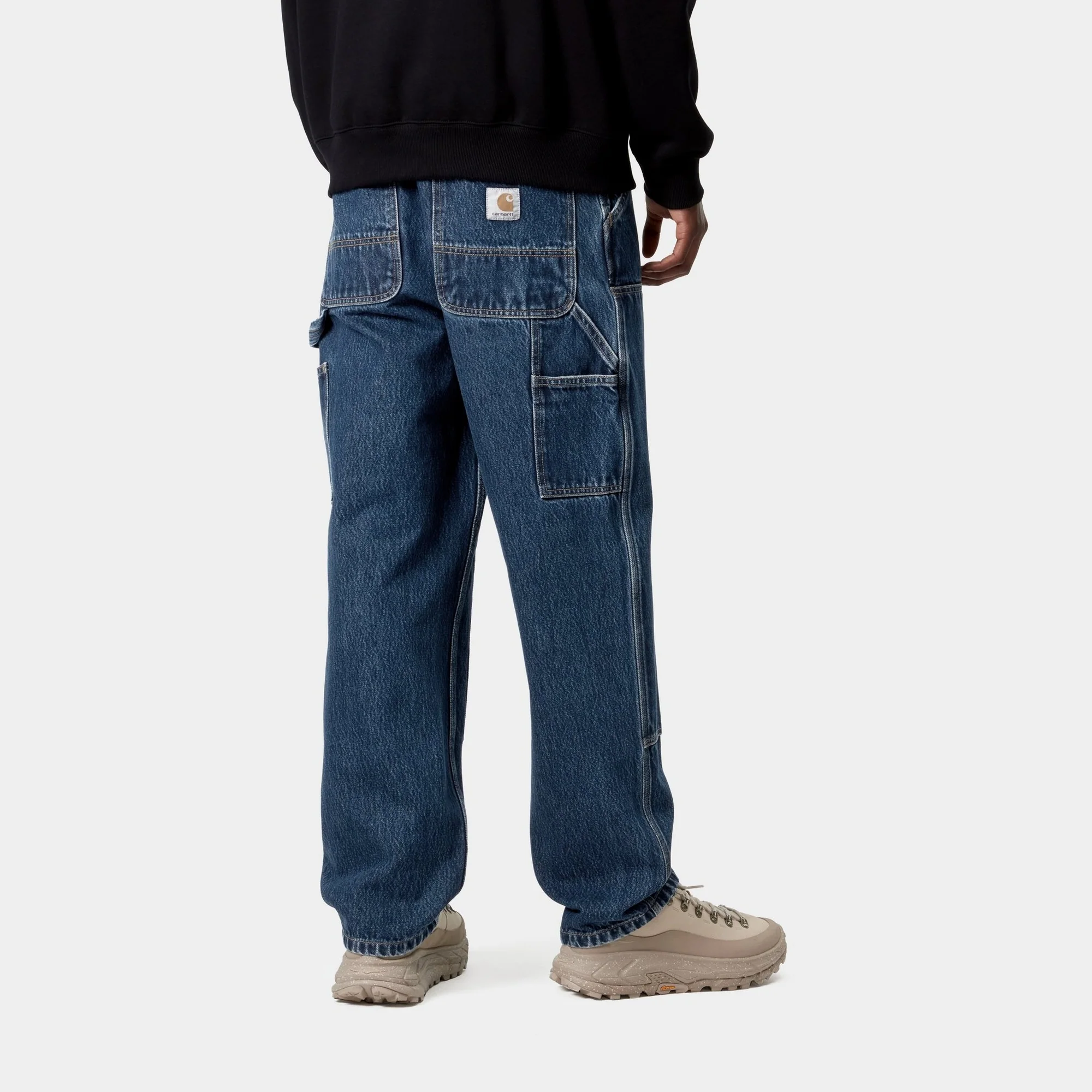 Double Knee Pant - Denim | Blue (stone washed)