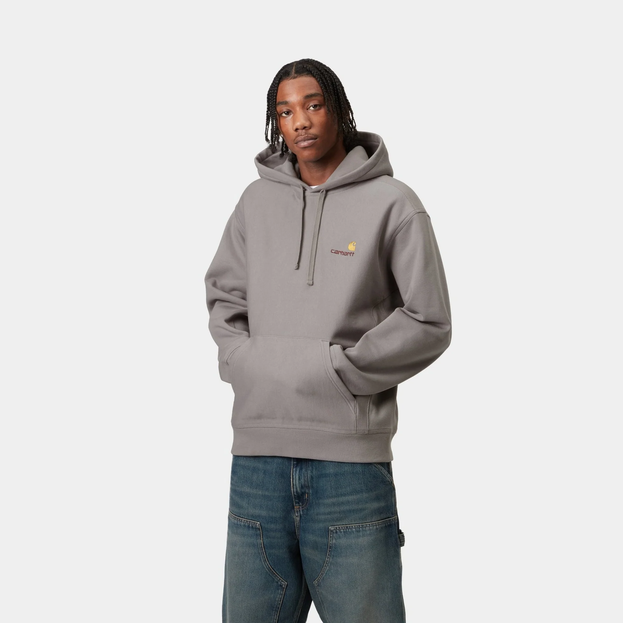 Hooded American Script Sweatshirt | Yosemite