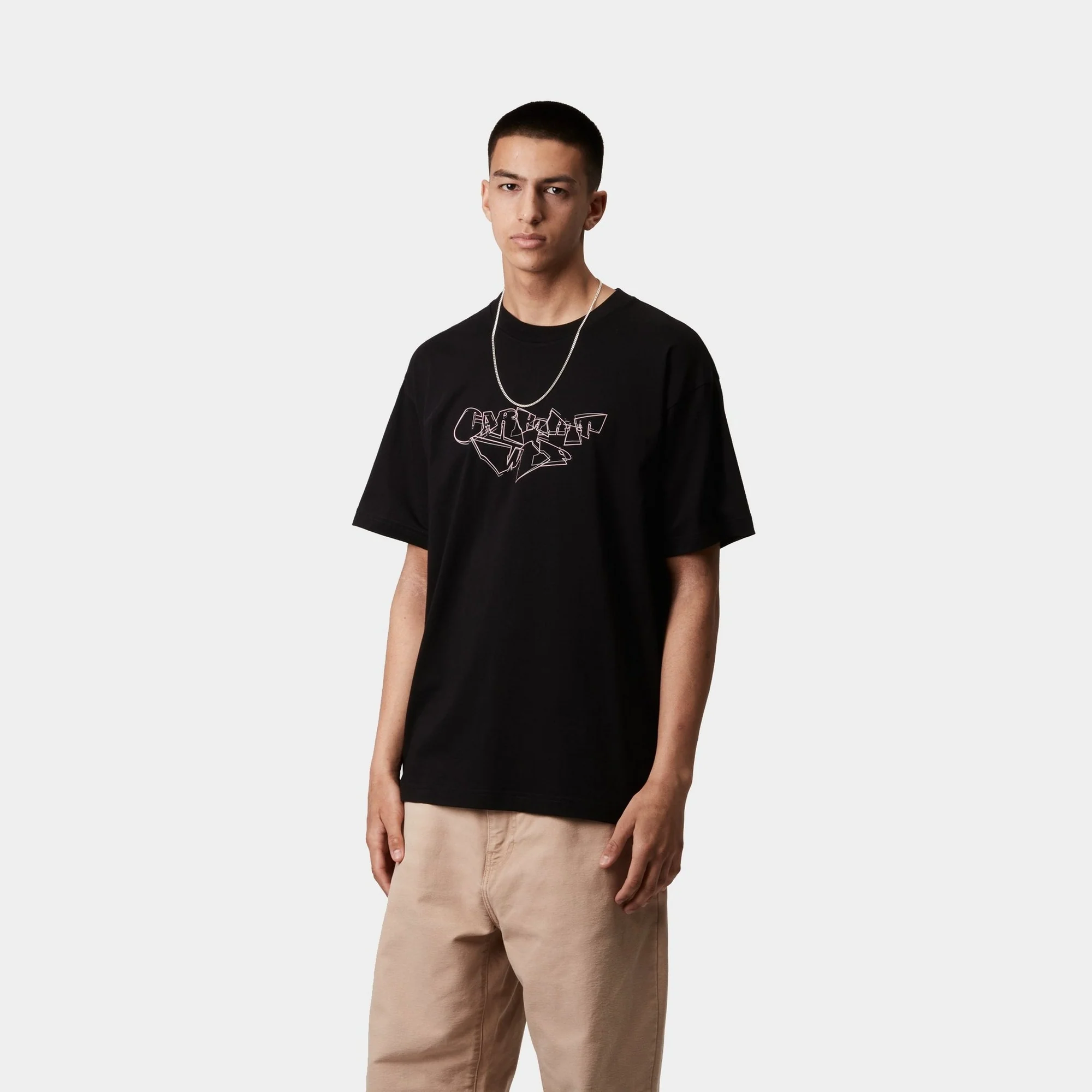 Screwed Up Script T-Shirt | Black
