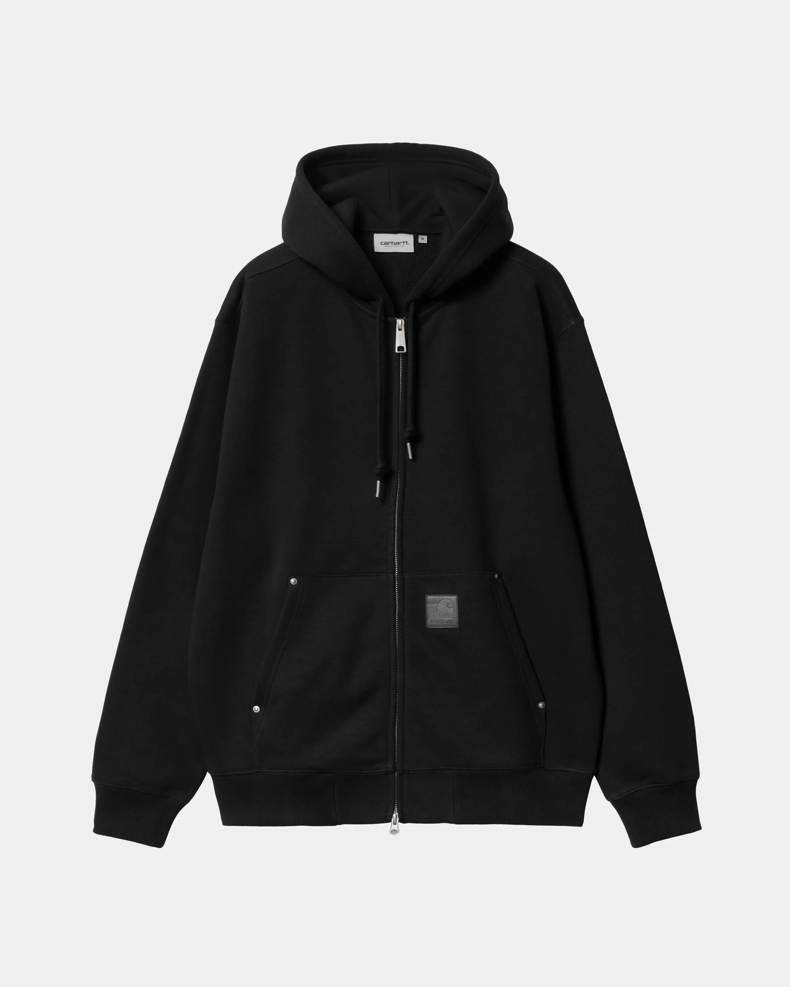 Hooded Eldon Sweatshirt Jacket | Black