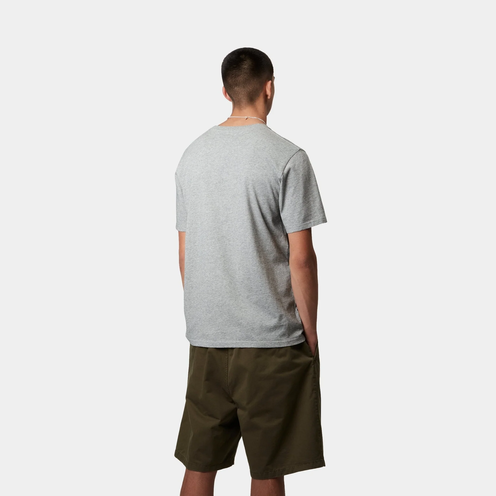 Pocket T-Shirt | Grey Heather