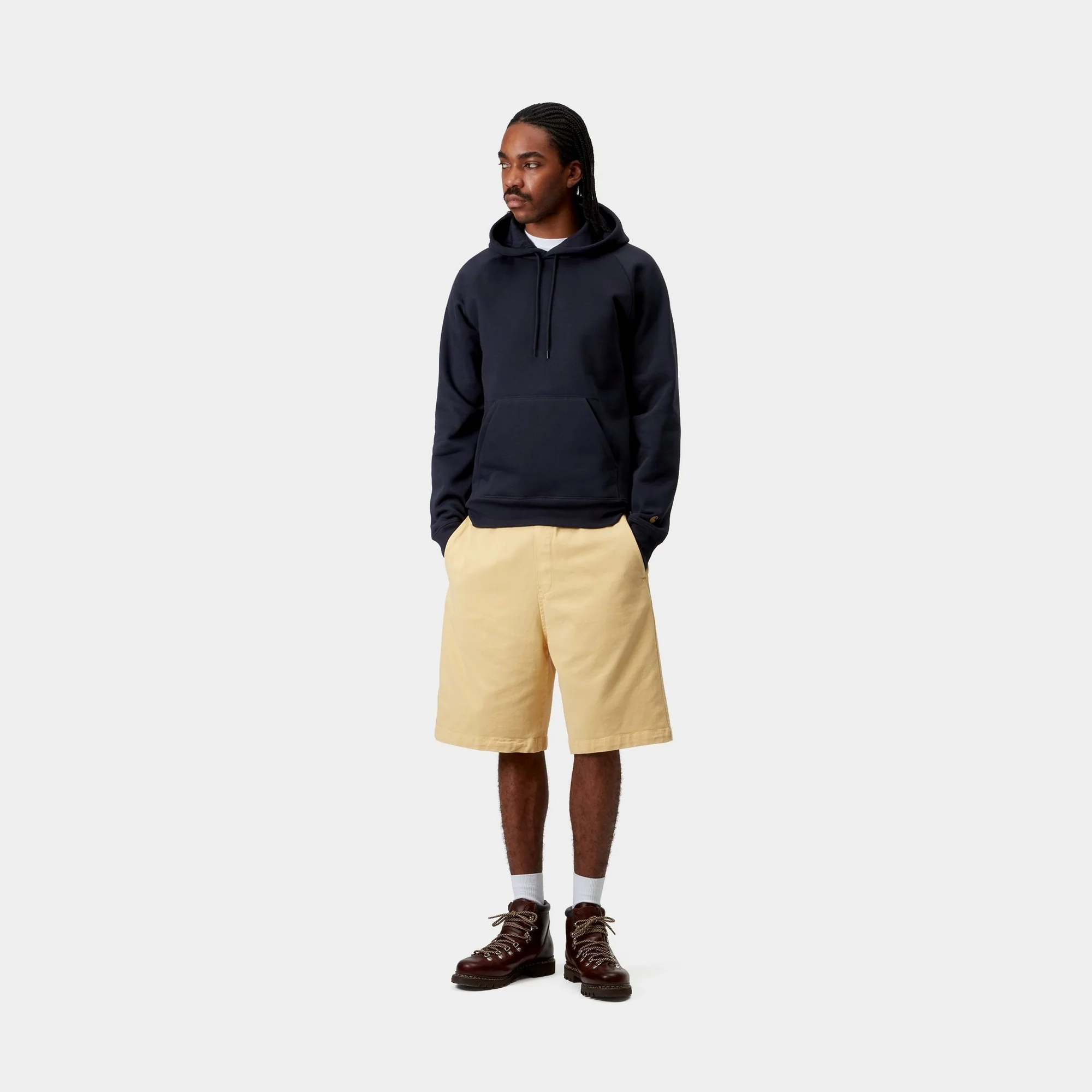 Hooded Chase Sweatshirt | Dark Navy