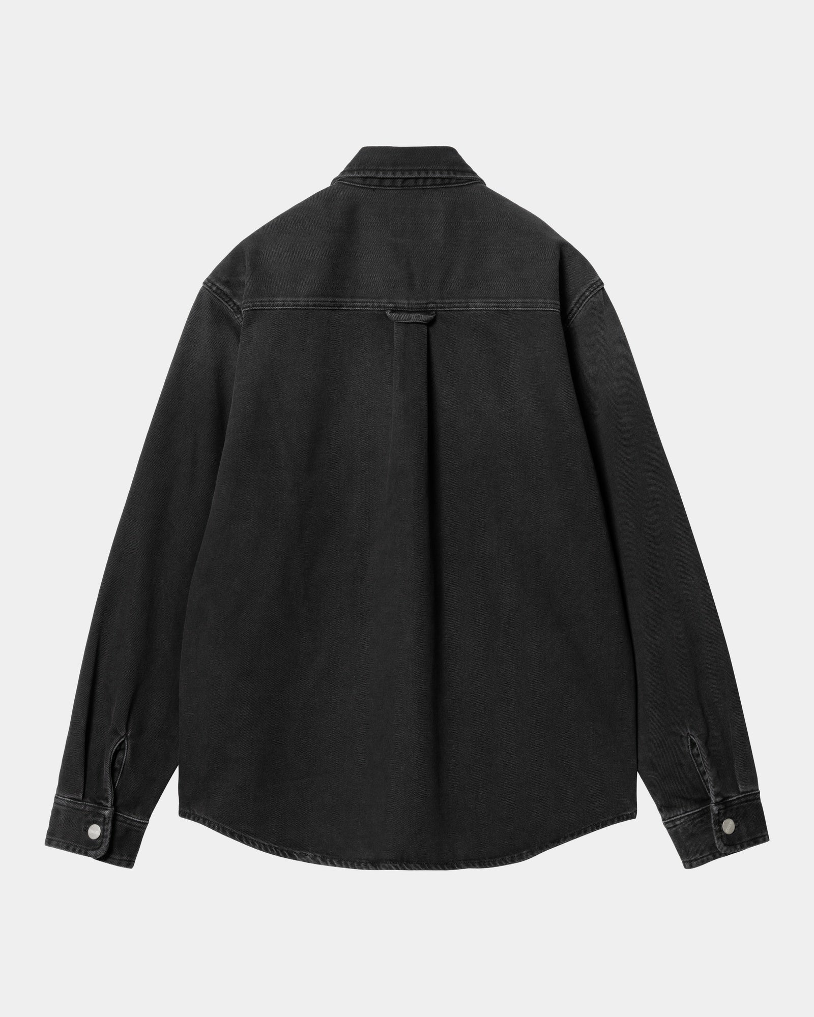 Harvey Shirt Jacket | Black (dark used wash)