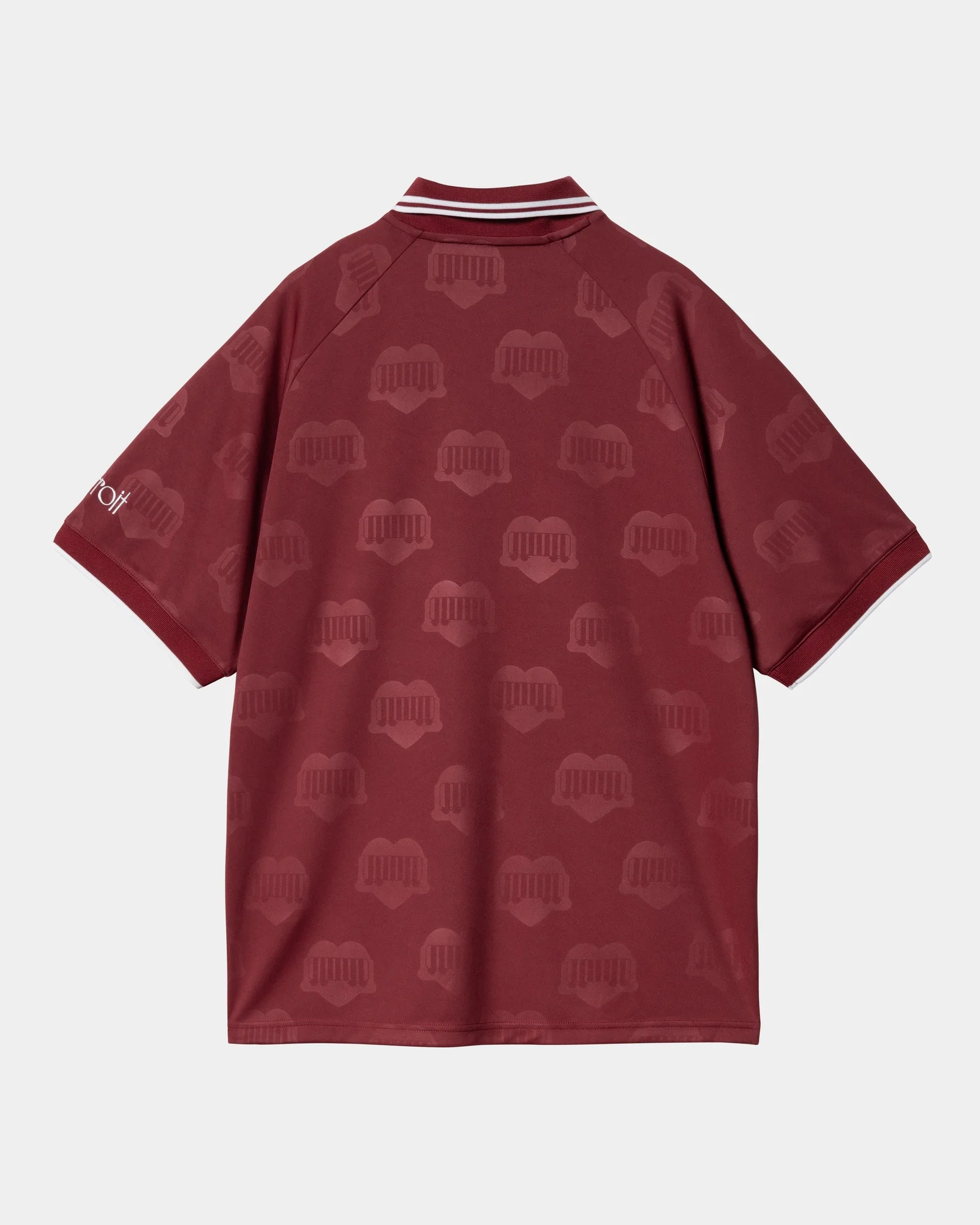 Hartt’s Football T-Shirt | Mulberry Heart Train Jacquard