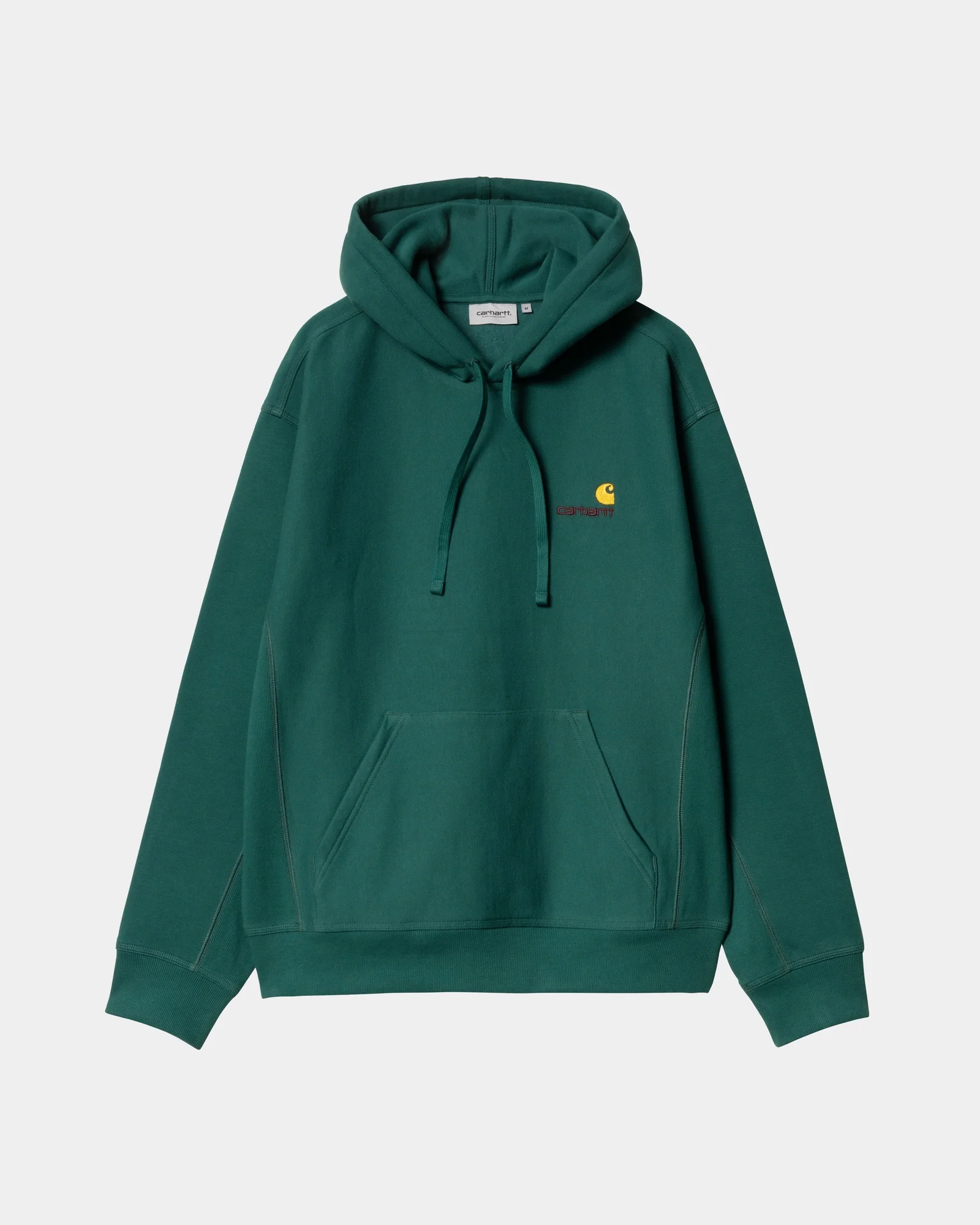Hooded American Script Sweatshirt | Malachite
