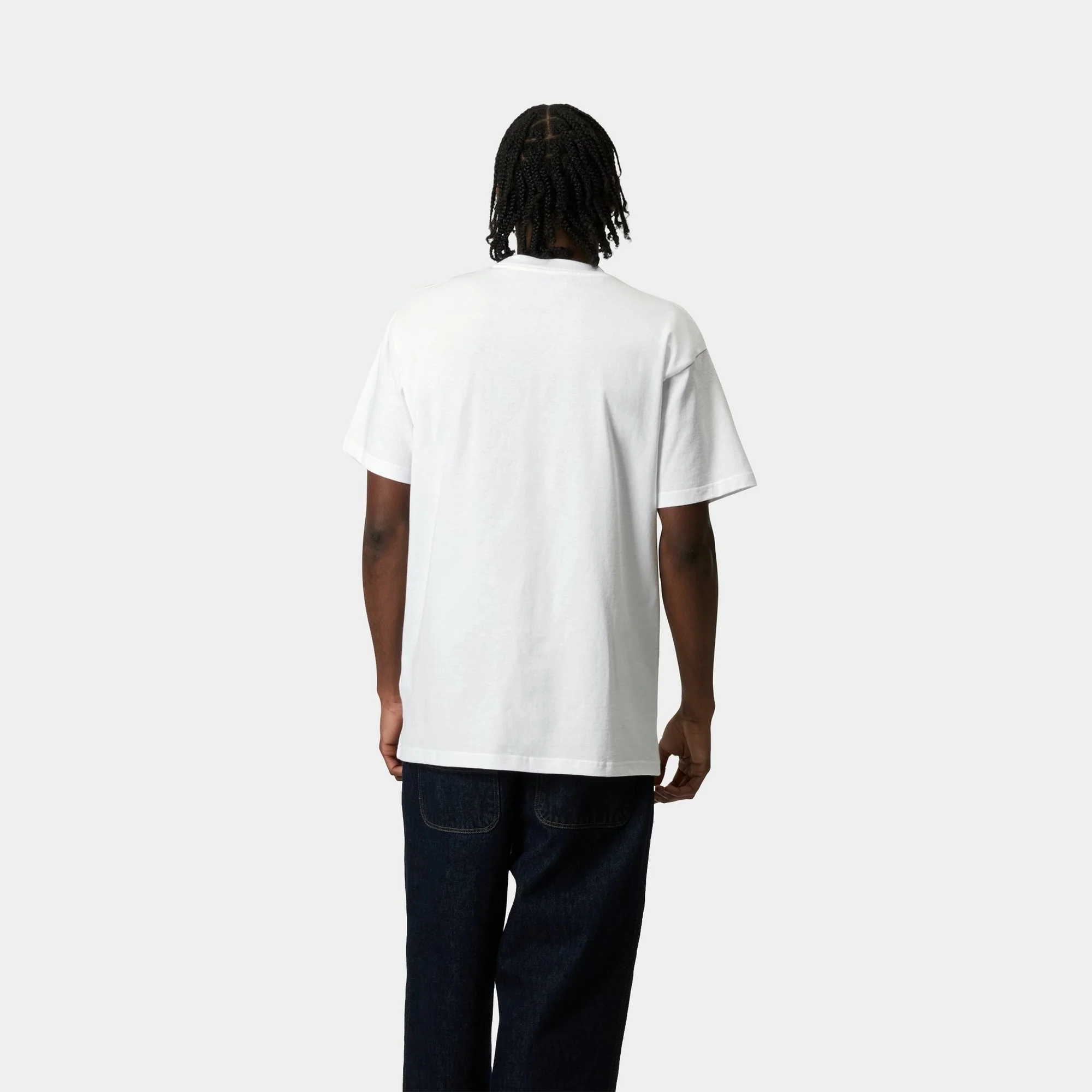 Label Script T-Shirt | White