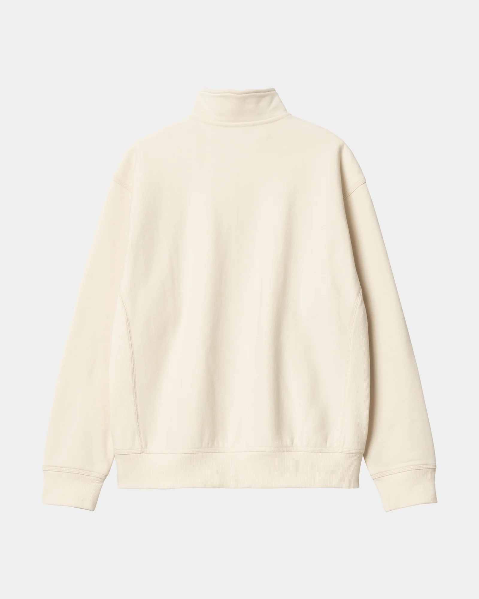 Half Zip American Script Sweatshirt | Natural