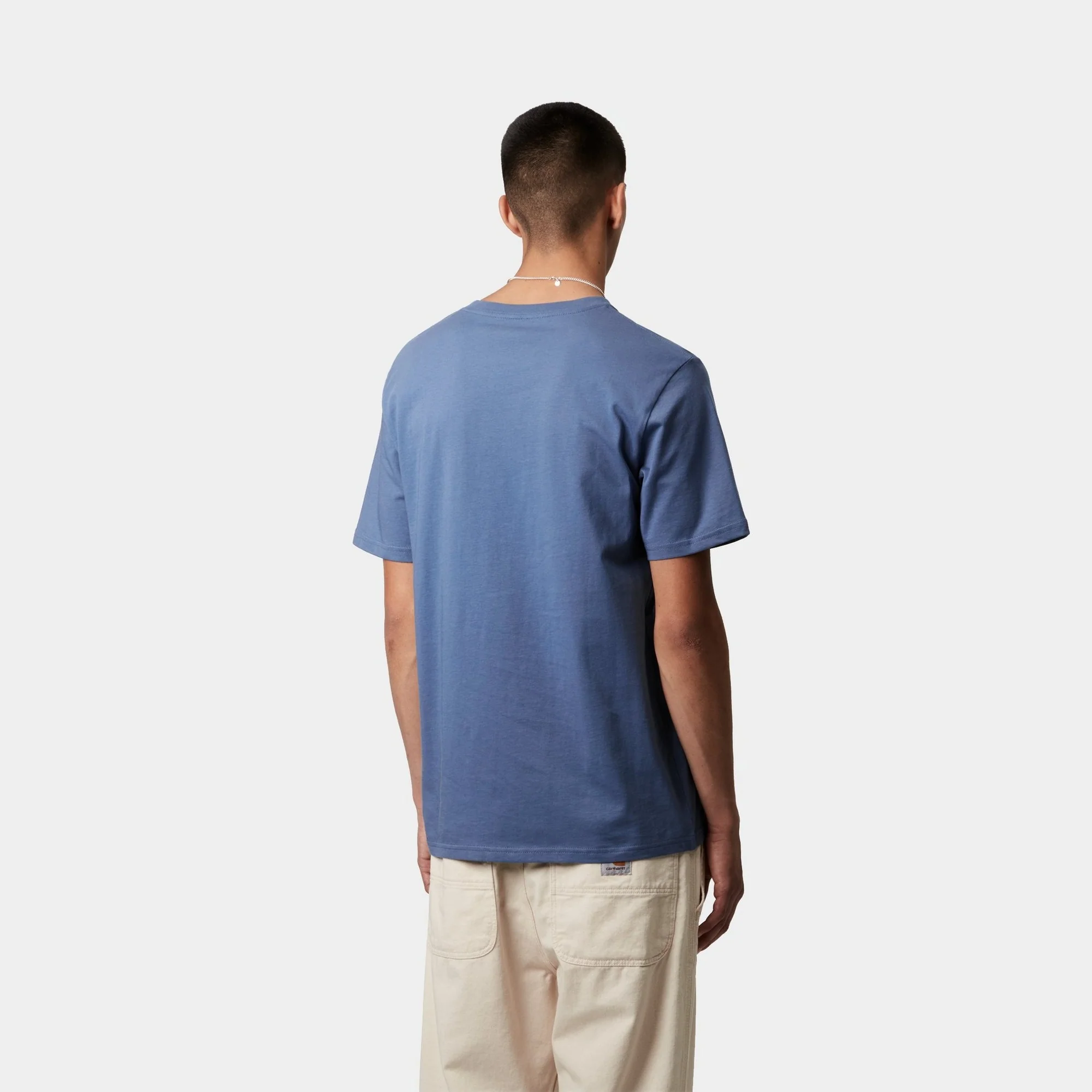 Pocket T-Shirt | Blue Iris