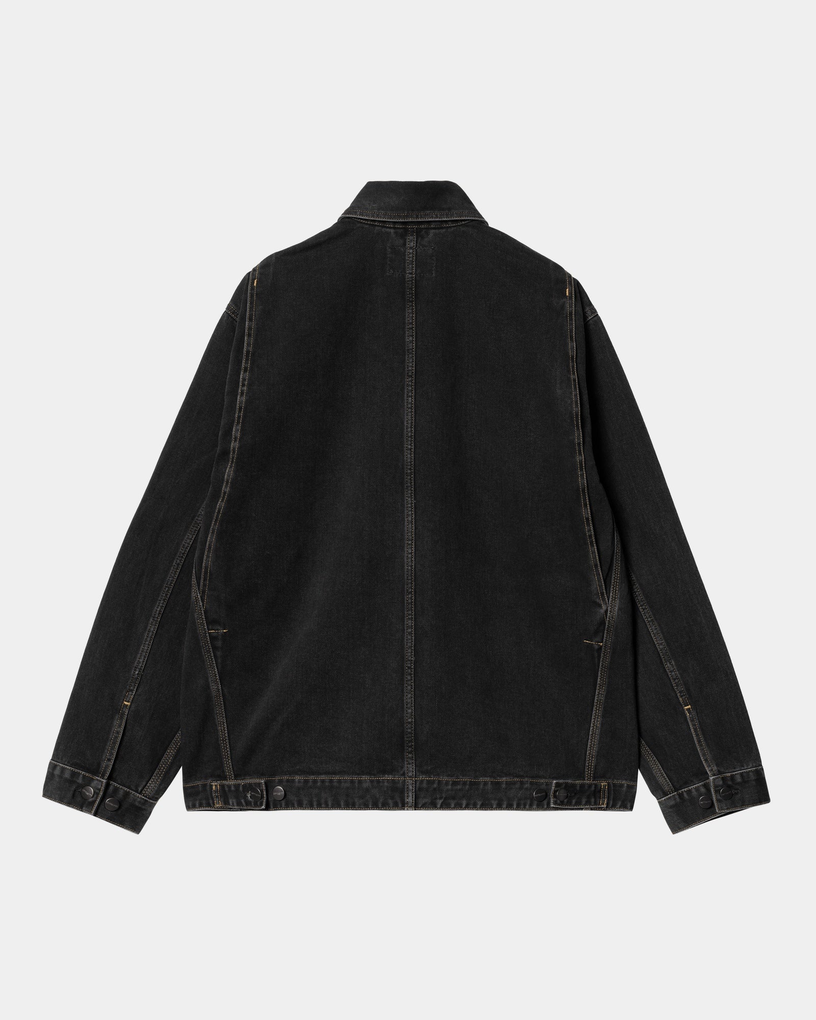 OG Double Front Jacket | Black (stone washed)