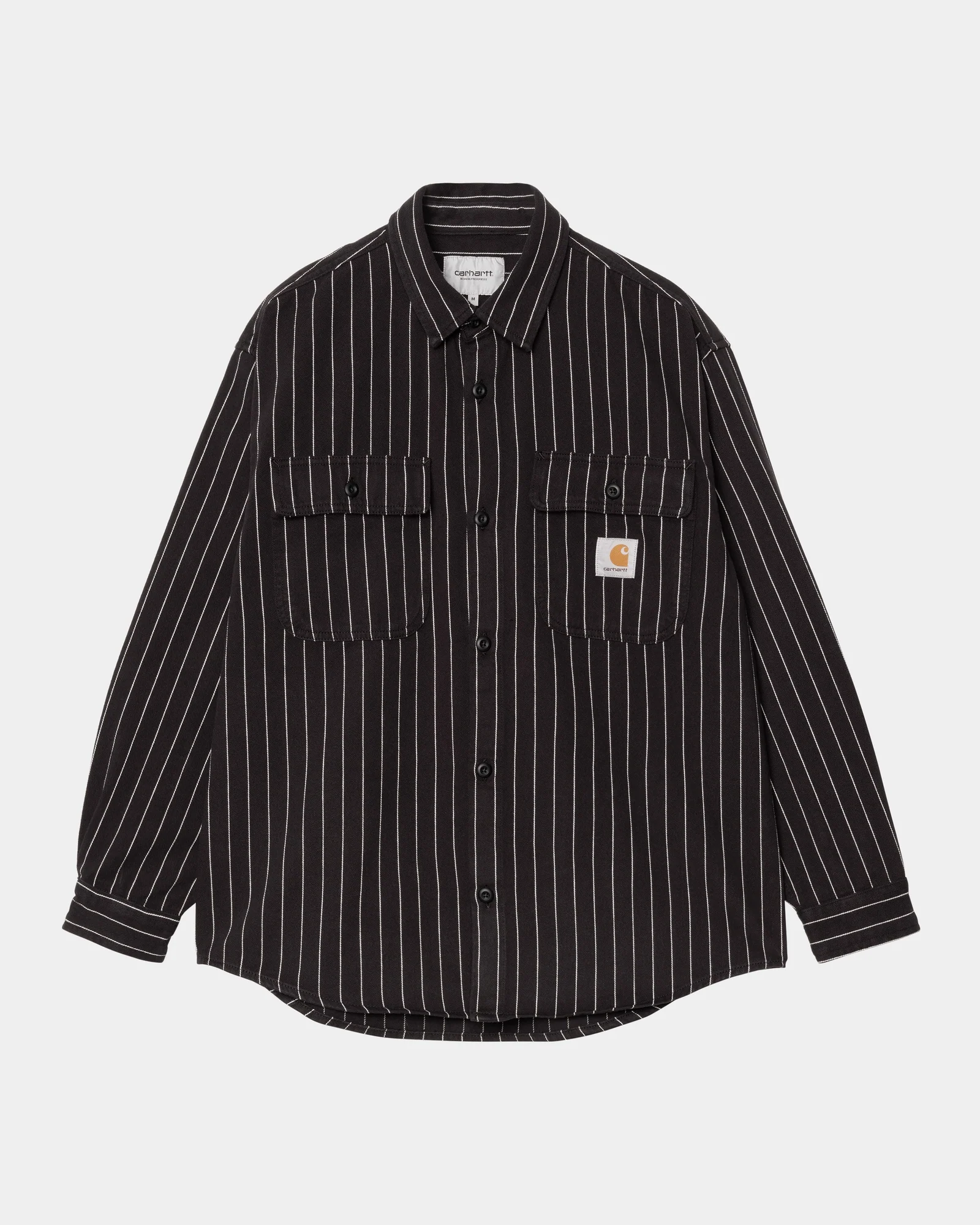 Hendry Shirt Jacket | Black / Wax Seaton Stripe