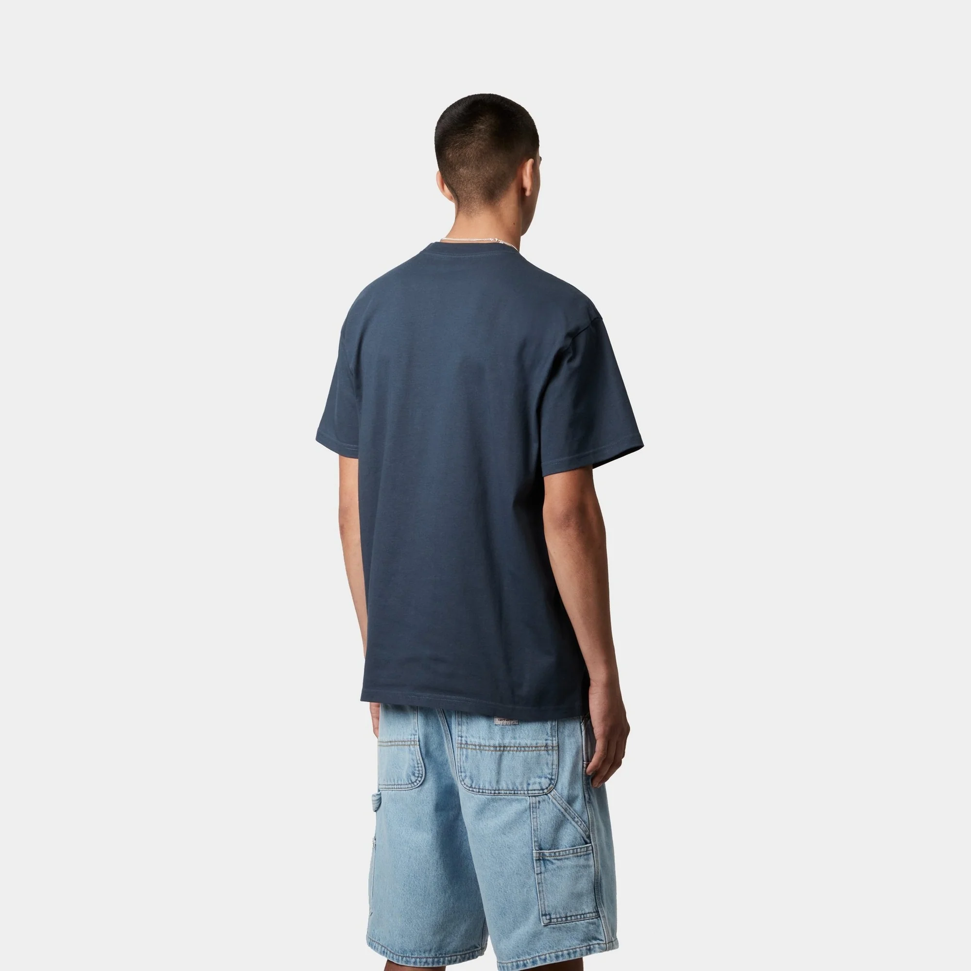 Chase T-Shirt | Dusky Blue