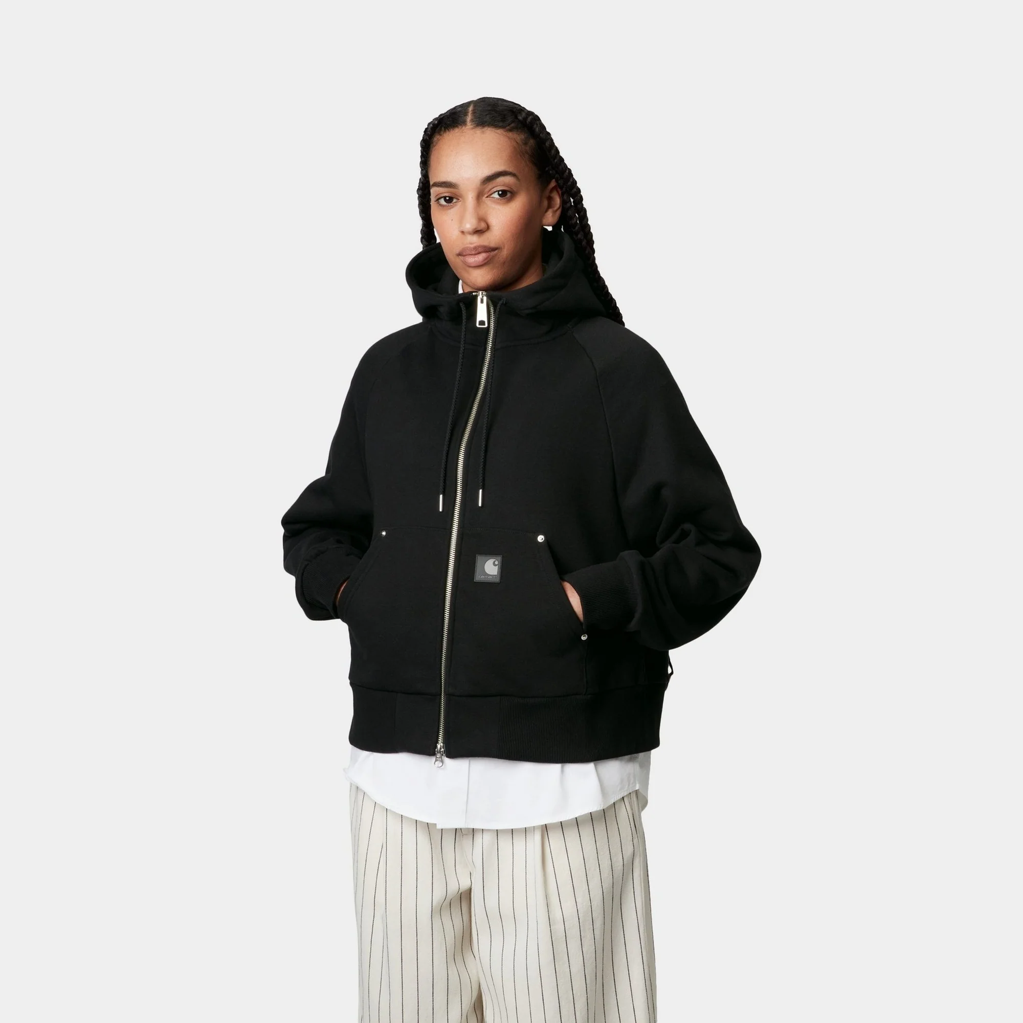 Women’s Hooded Eldon Jacket | Black