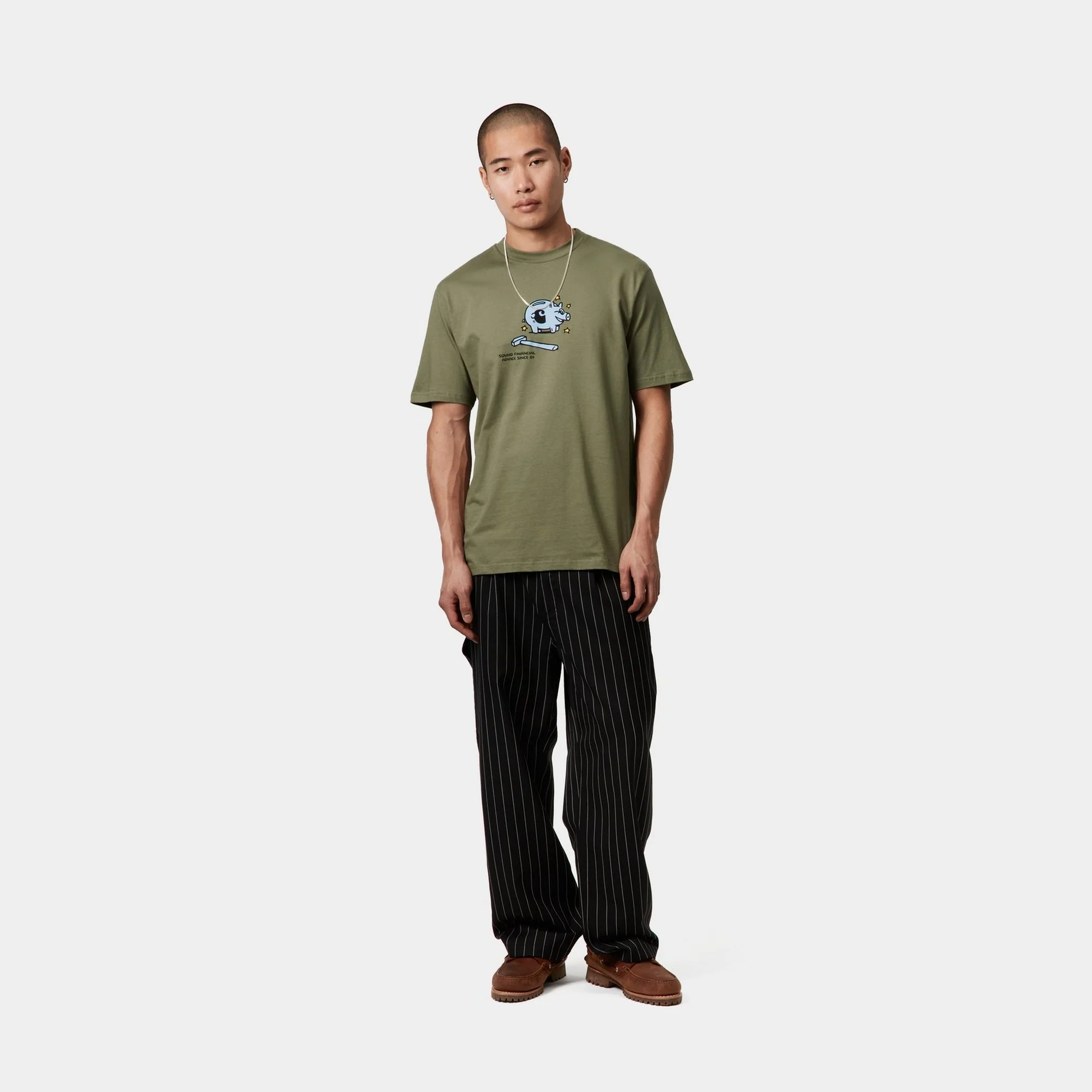 Piggybank T-Shirt | Dollar Green