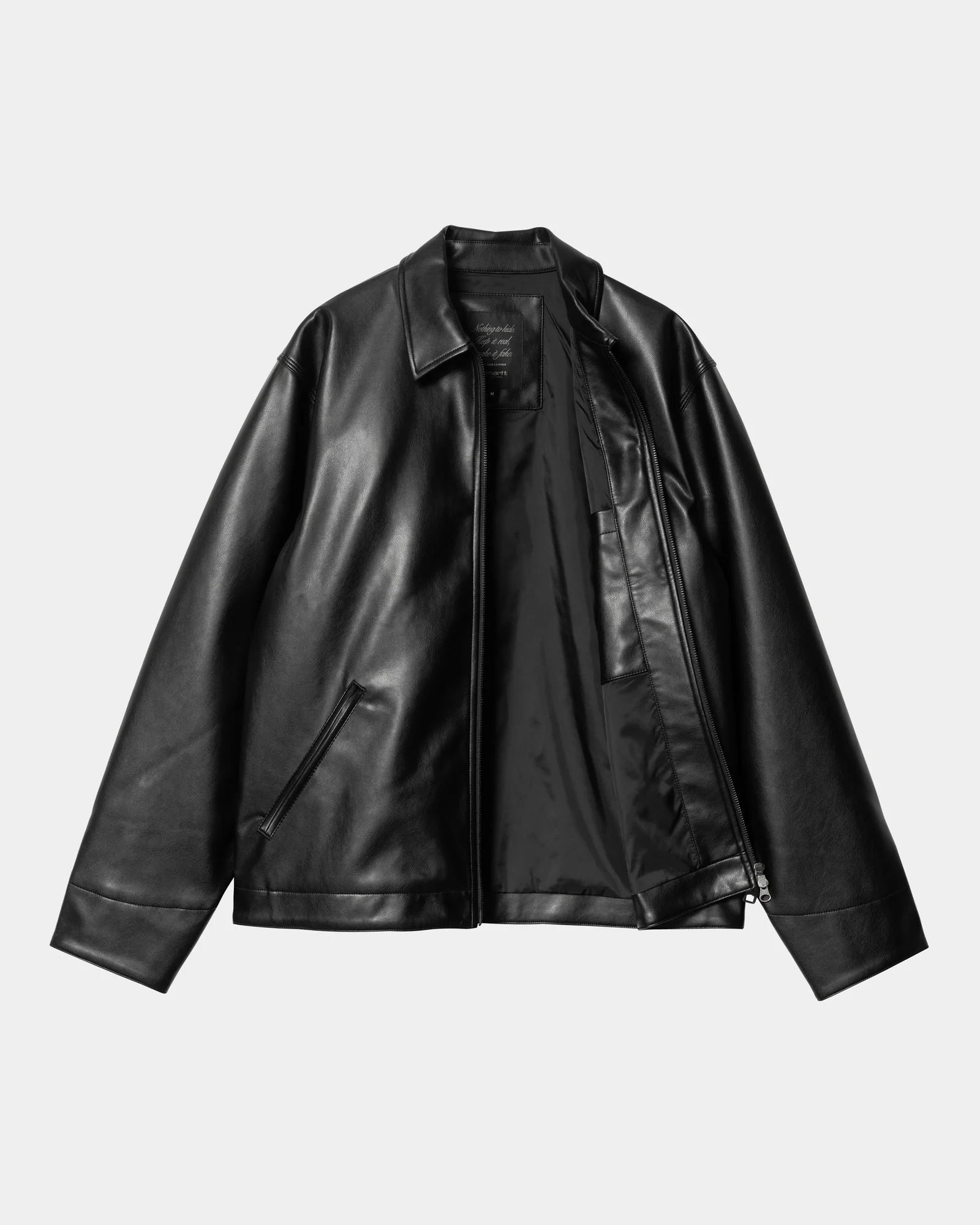 Detroit Jacket - PU Leather | Black