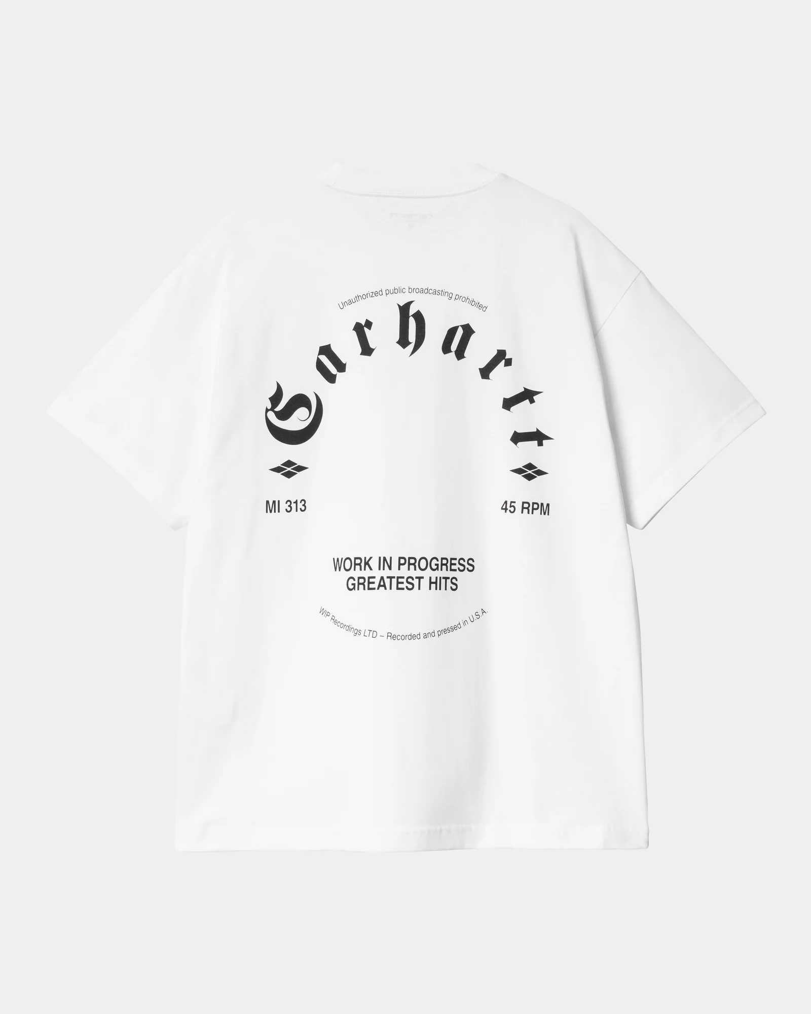 Greatest Hits T-Shirt | White / Black