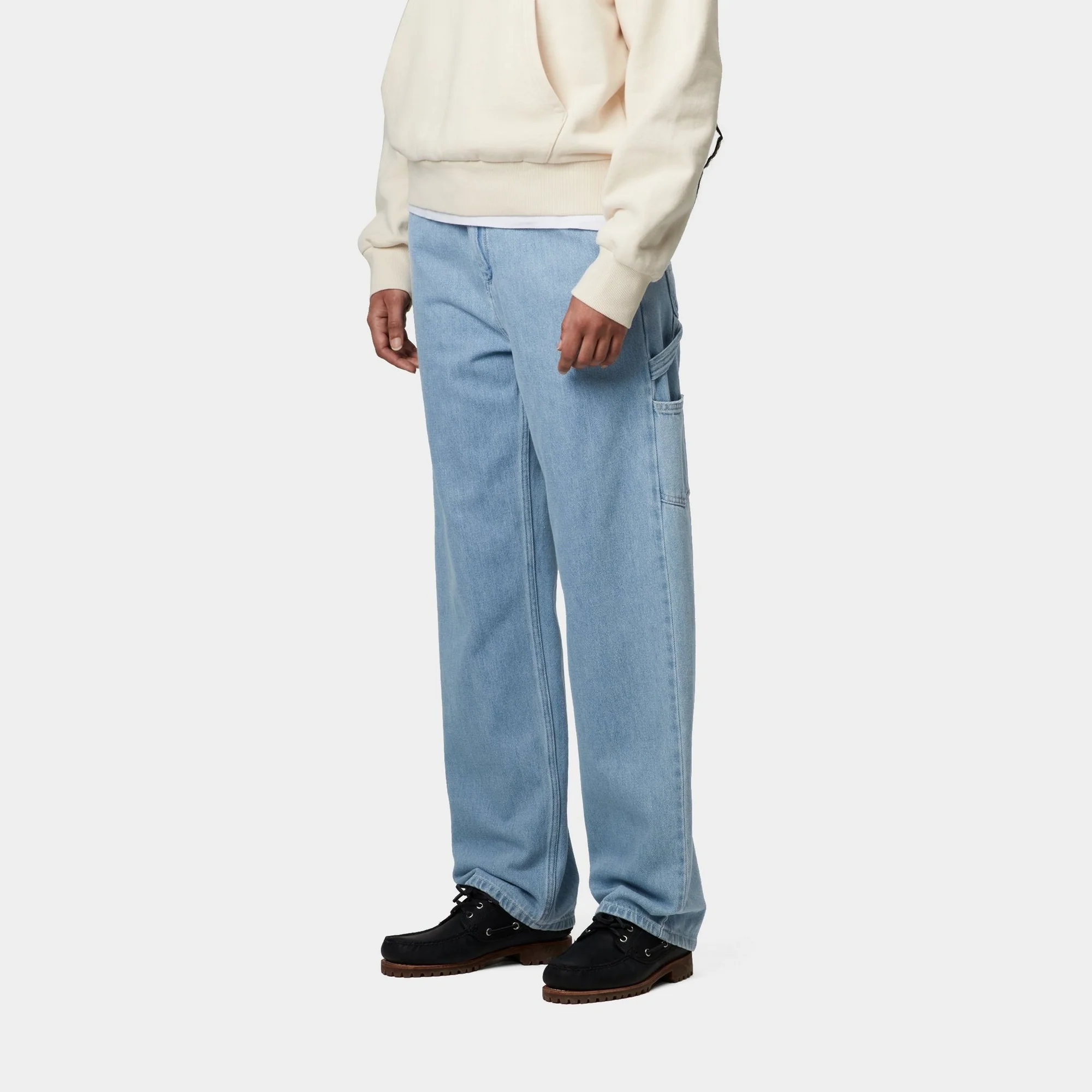 Pierce Pant Straight - Denim | Blue (stone bleached)