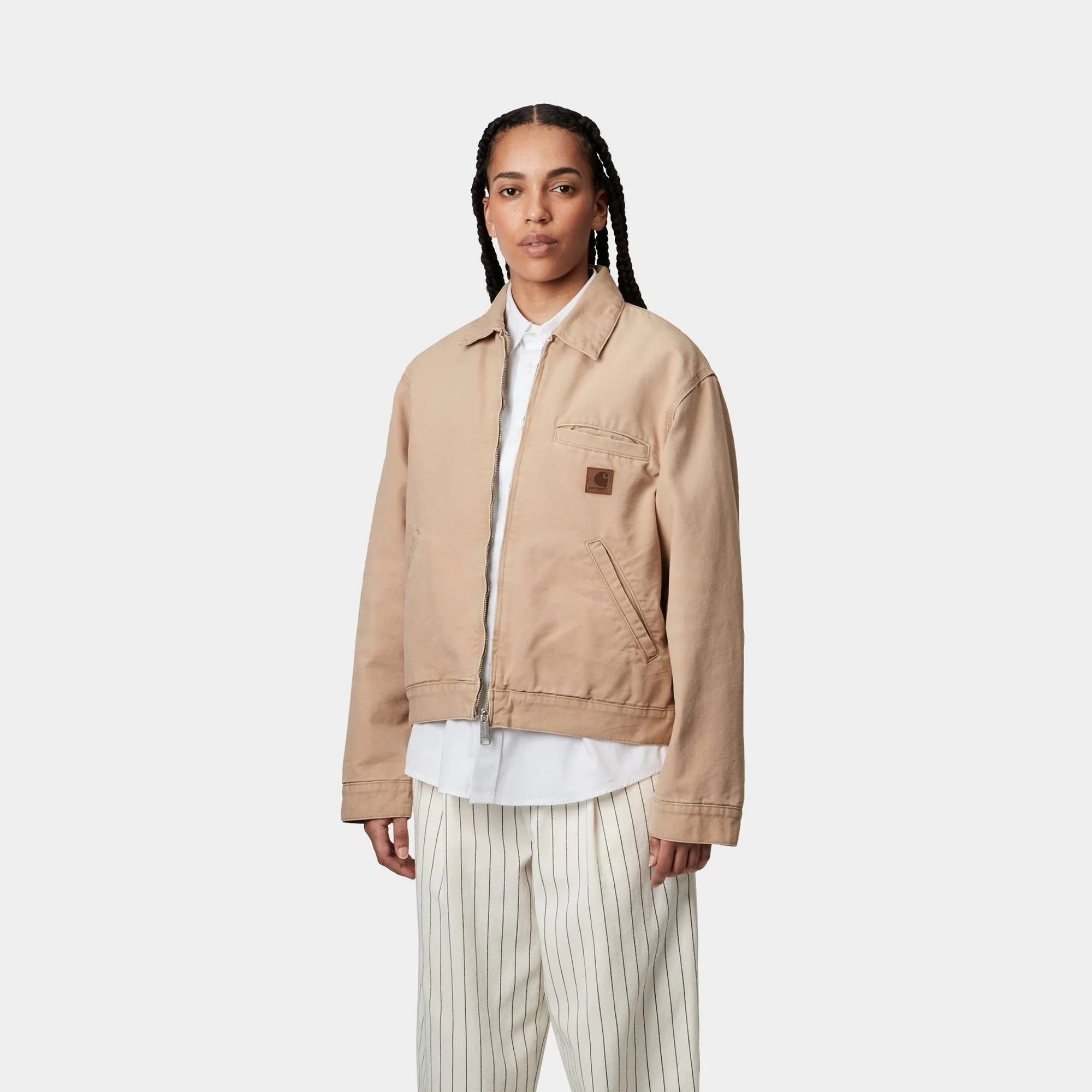 Women’s Dayton Jacket | Dusty Hamilton Brown (stone canvas)