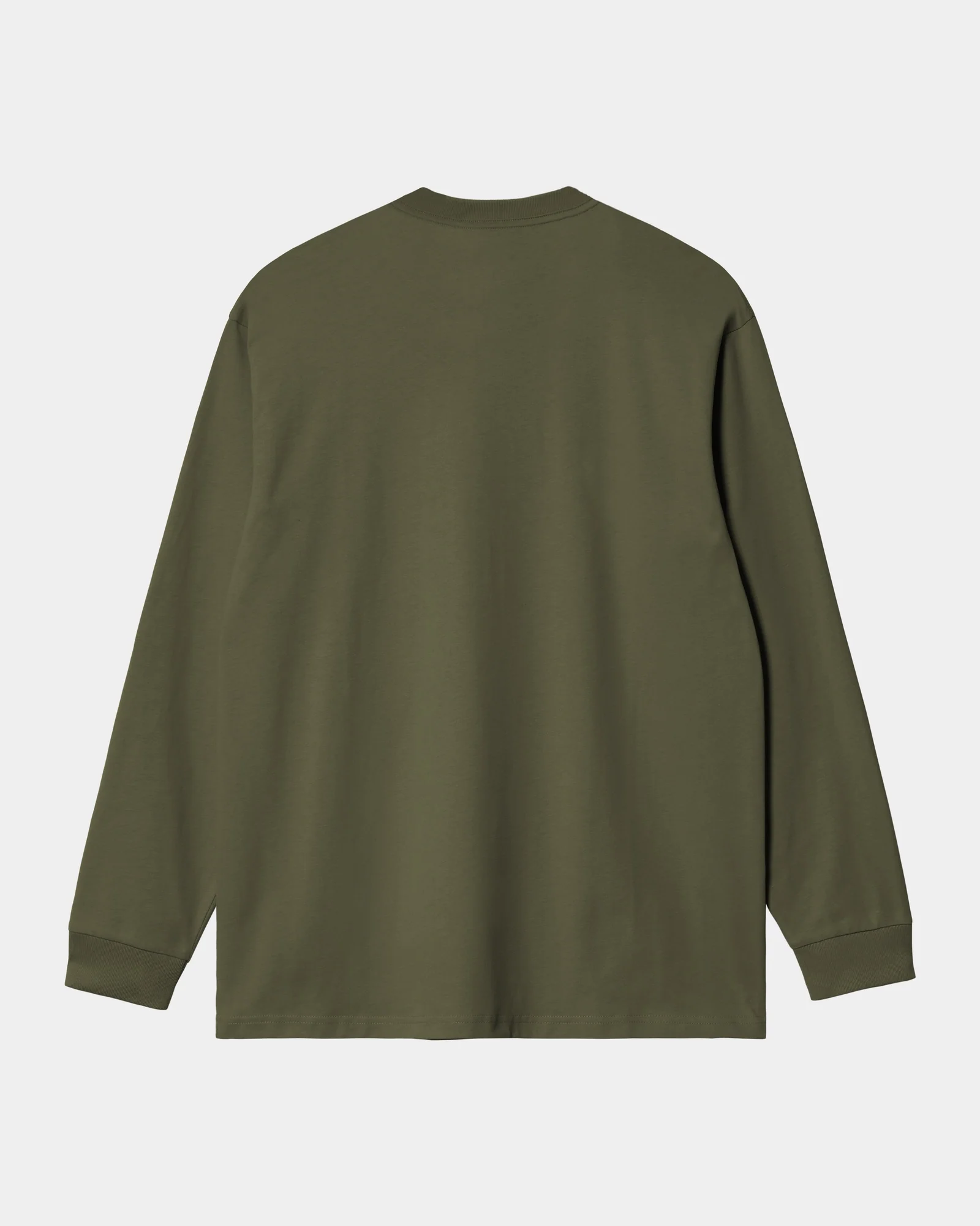 Long Sleeve Pocket T-Shirt | Dollar Green